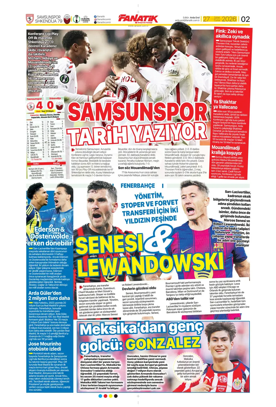 "Osimhen için müthiş iddia!" | Sporun manşetleri - 33 "Osimhen için müthiş iddia!" | Sporun manşetleri - 33