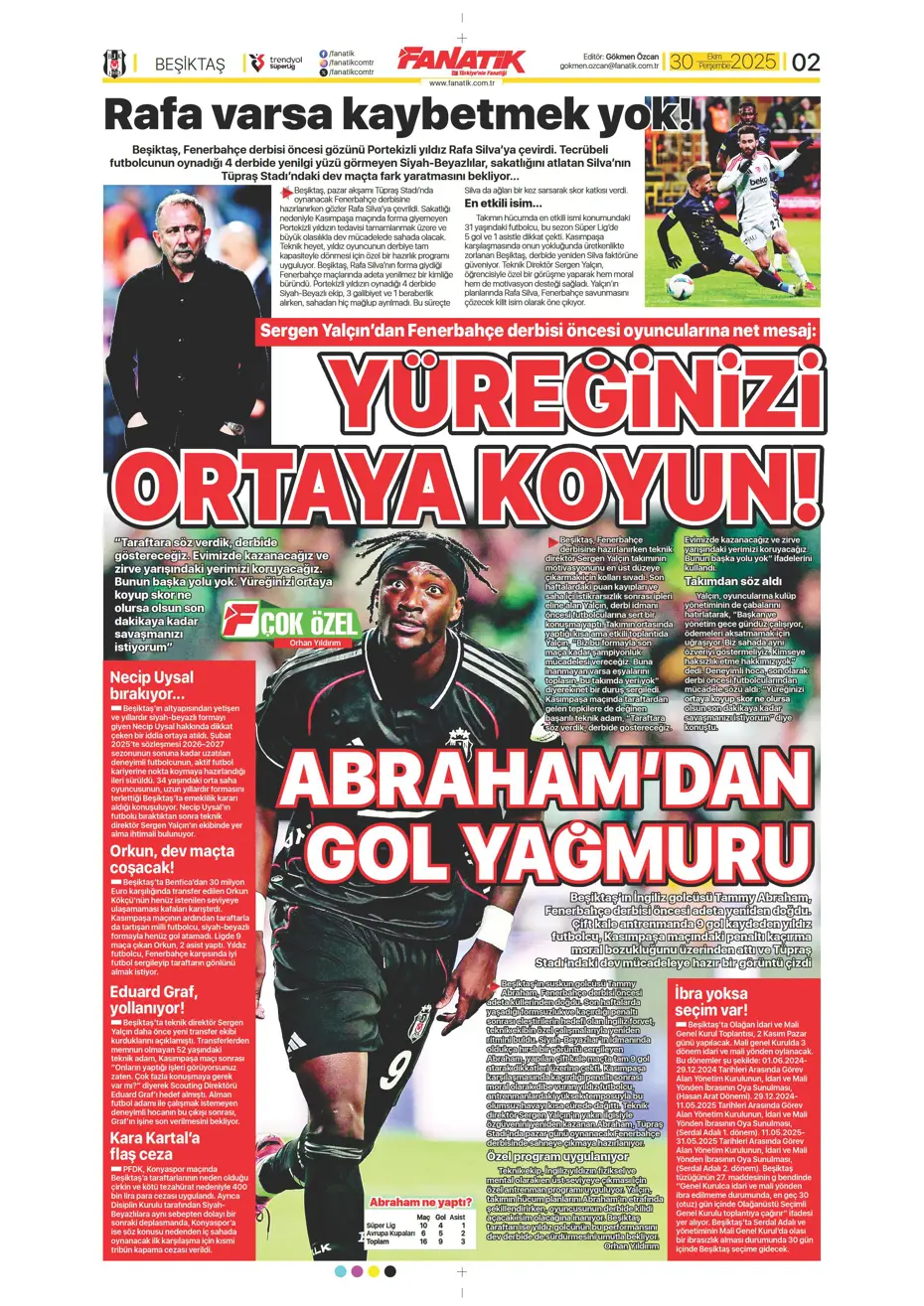 "Talisca teklife "Evet" dedi" | Sporun manşetleri - 30