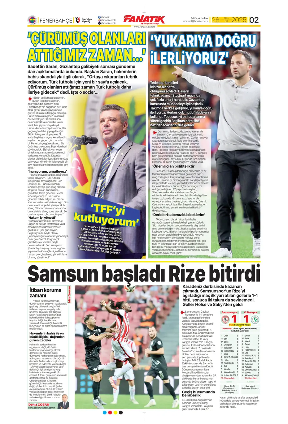 "Galatasaray'dan ocakta 2 bomba transfer" | Sporun manşetleri - 34 "Galatasaray'dan ocakta 2 bomba transfer" | Sporun manşetleri - 34