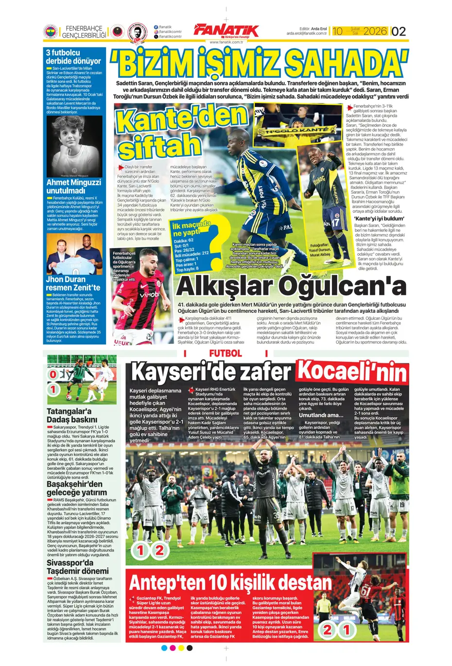 "Victor Osimhen'le ilgili bomba iddia" | Sporun manşetleri - 25 "Victor Osimhen'le ilgili bomba iddia" | Sporun manşetleri - 25