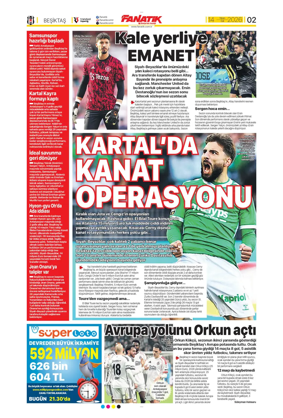 Tedesco takımdan ayrılmasına izin verdi, Fenerbahçe'ye veda ediyor | Sporun manşetleri - 26