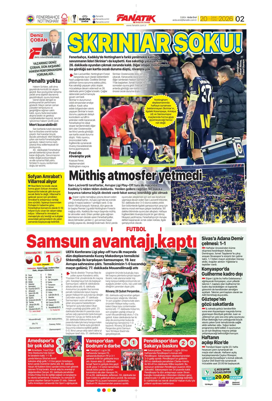 "Vitor Pereira Fenerbahçe'yi mat etti" | Sporun manşetleri - 19