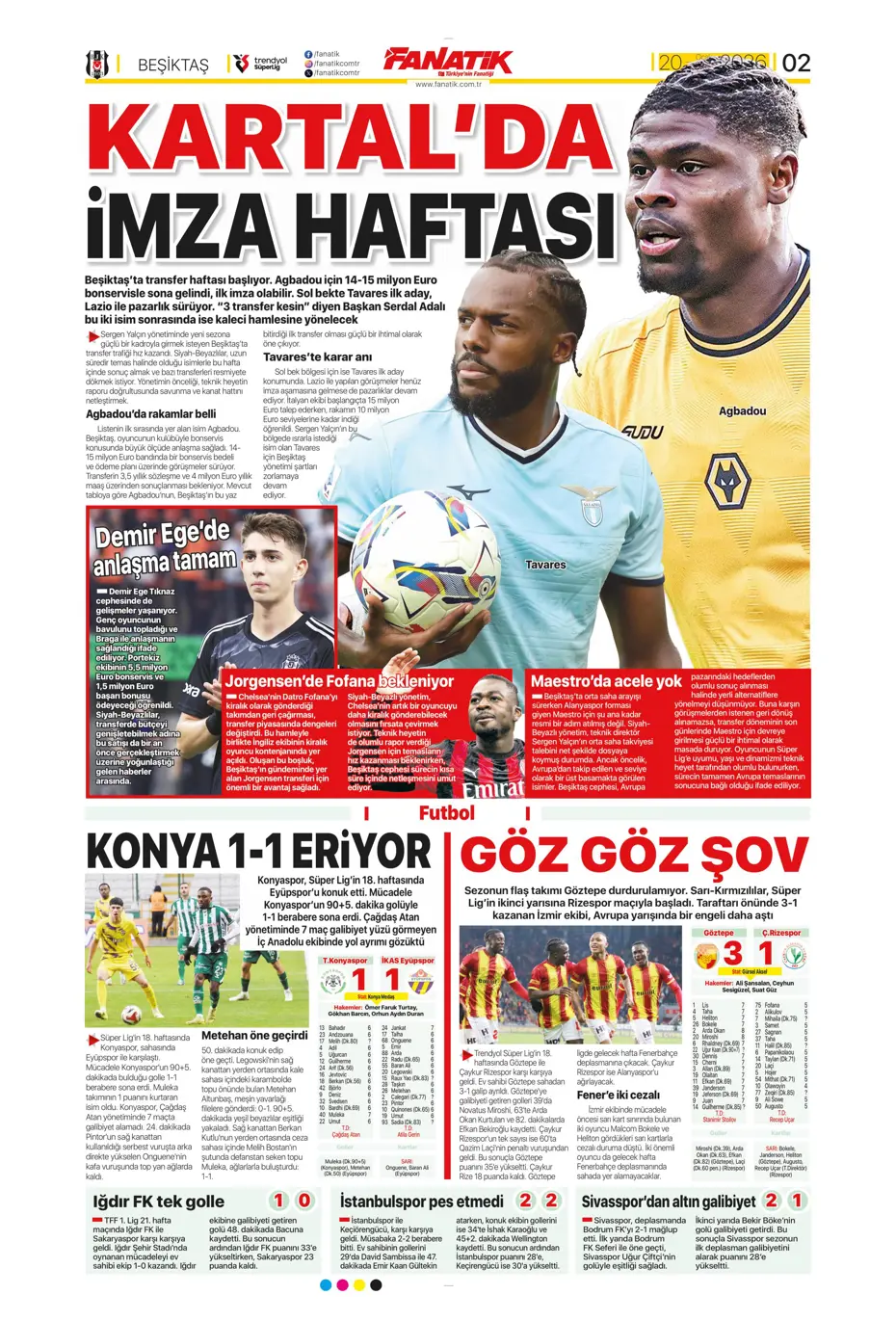 "Fenerbahçe'de 10 milyon euroya 2 senelik imza" | Sporun manşetleri  - 35