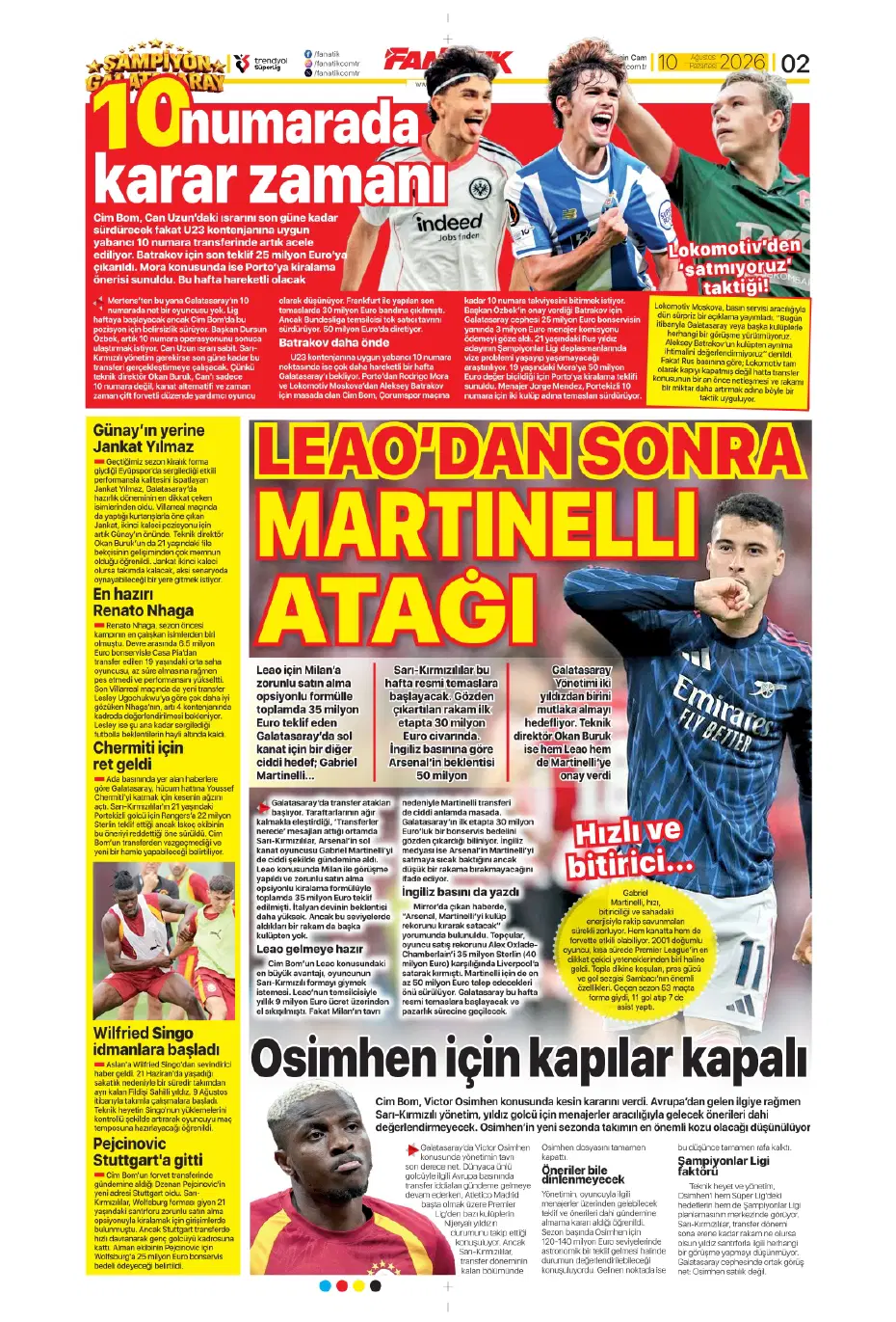 Fenerbahçe'den Mimovic takasıyla flaş transfer | Sporun manşetleri - 13