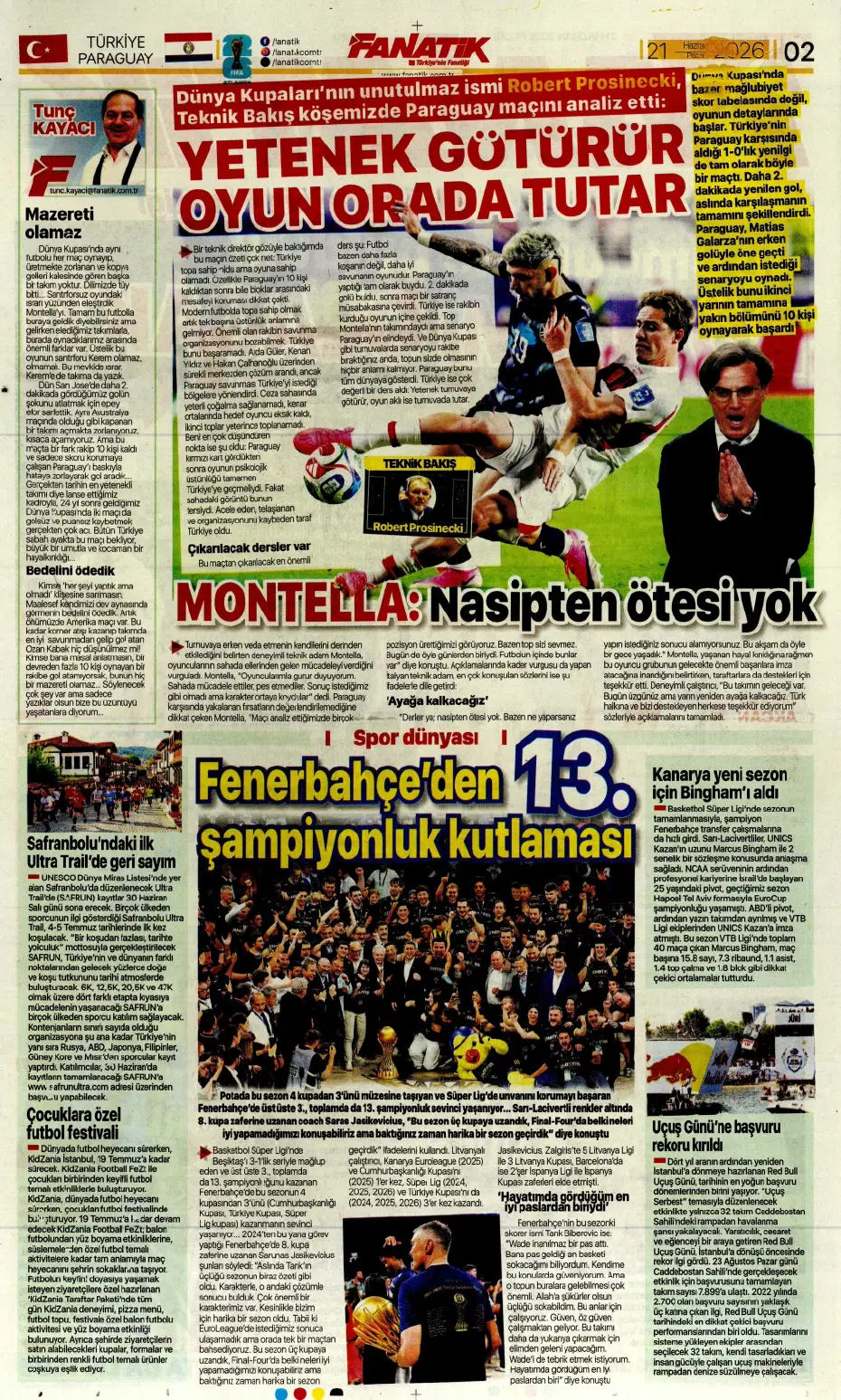 İsmail Kartal sonrası Cengiz Ünder kararı | Sporun manşetleri - 7