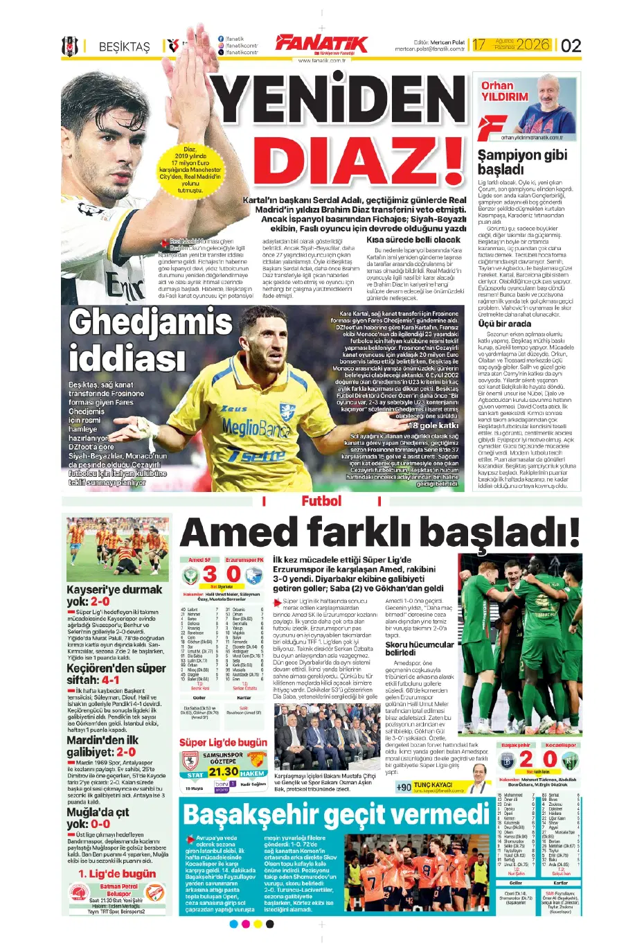 Fenerbahçe'de 2. kaptan Hakan Çalhanoğlu | Sporun manşetleri - 18 Fenerbahçe'de 2. kaptan Hakan Çalhanoğlu | Sporun manşetleri - 18