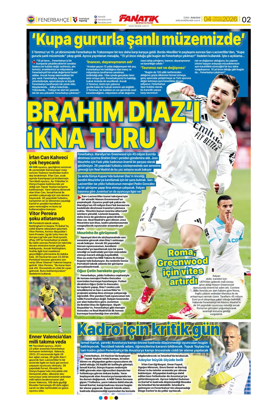 Mauro Icardi'den dev rest! "Fenerbahçe ve Beşiktaş'a açık kapı bıraktı" | Sporun manşetleri - 25