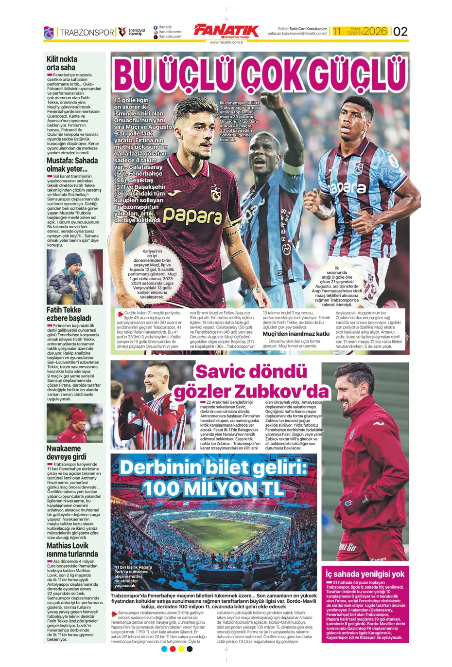 "Lemina ve Icardi için Galatasaray'dan kesin karar çıktı" | Sporun manşetleri - 30 "Lemina ve Icardi için Galatasaray'dan kesin karar çıktı" | Sporun manşetleri - 30