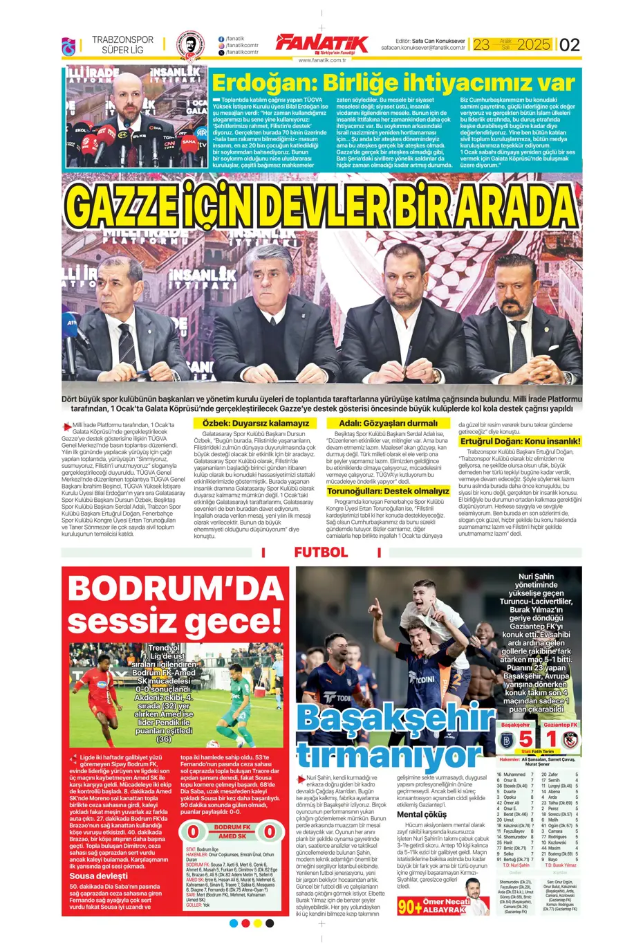 "Fenerbahçe'den Talisca'yla ilgili son karar çıktı" | Sporun manşetleri - 23 "Fenerbahçe'den Talisca'yla ilgili son karar çıktı" | Sporun manşetleri - 23