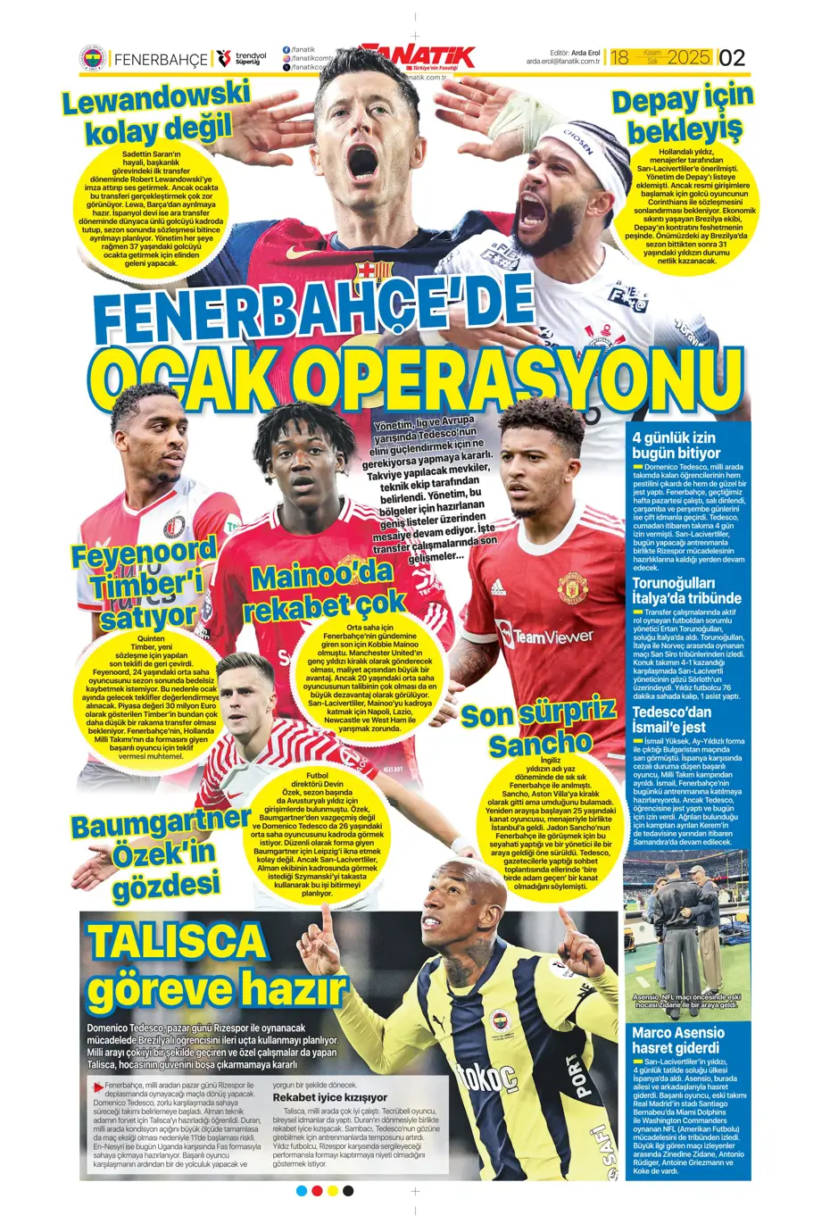 "Fenerbahçe'ye Diego Carlos piyangosu vurdu" | Sporun manşetleri - 32