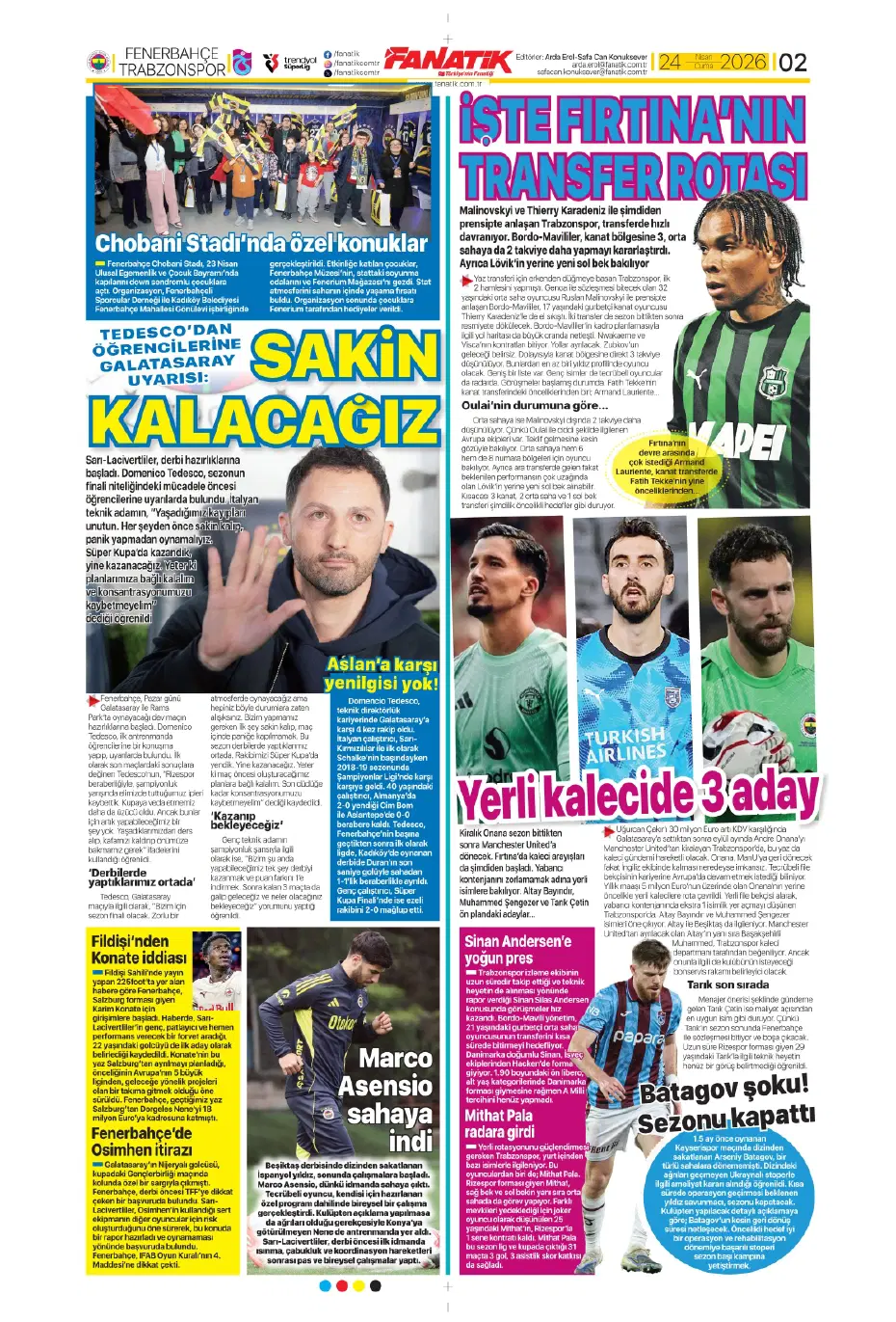 Ve Osimhen için kritik gün geldi çattı | Sporun manşetleri - 15