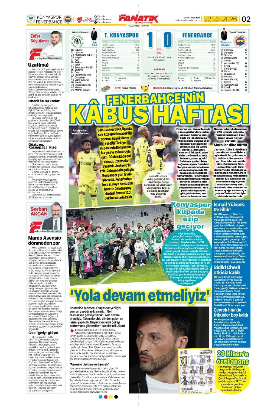 Kupa maçı sonrası Semedo'ya büyük tepki | Sporun manşetleri - 11