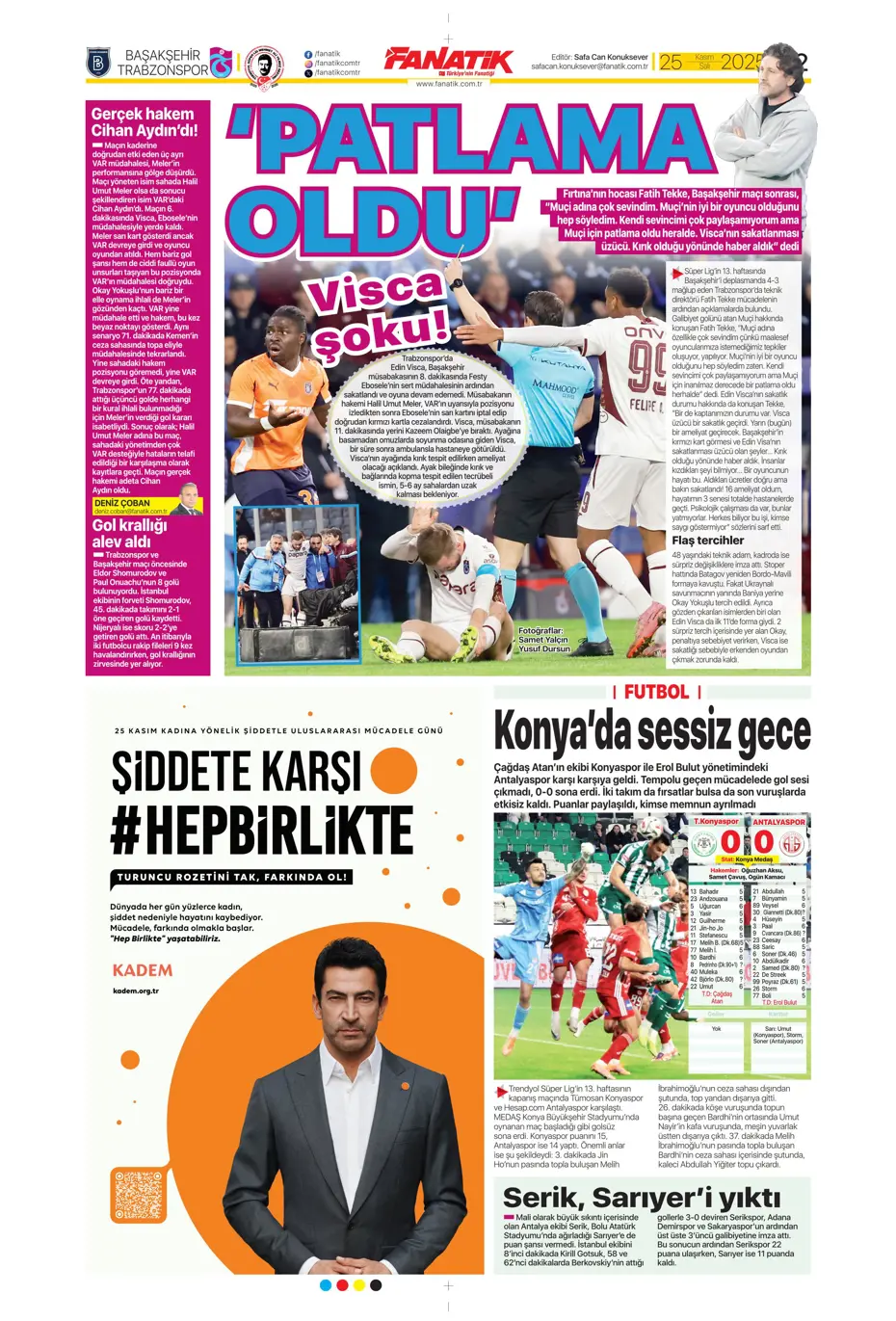 "Fenerbahçe'ye sürpriz golcü: Franculino Dju" | Sporun manşetleri - 32 "Fenerbahçe'ye sürpriz golcü: Franculino Dju" | Sporun manşetleri - 32