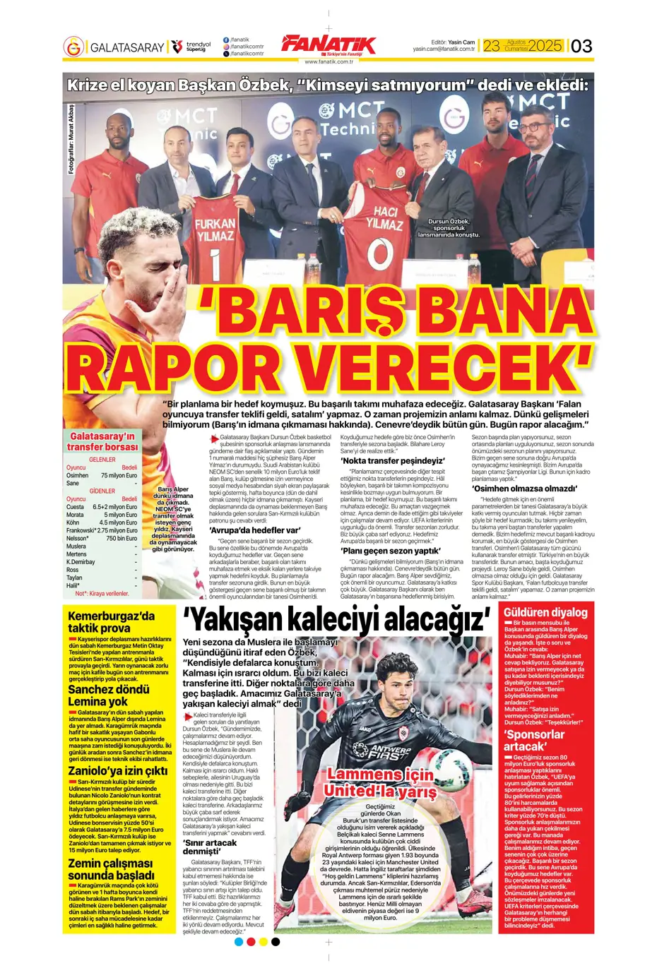 "Beşiktaş'ın hastası Keito Nakamura" | Sporun manşetleri - 32