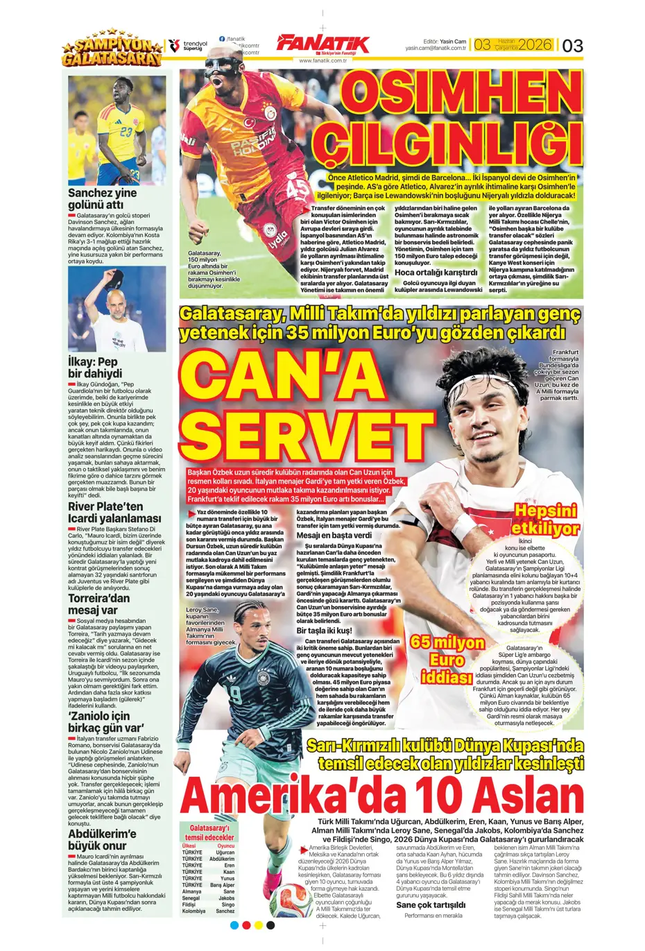 Hakan Safi'den kaleci bombası: Maldini bu ismi bizzat önerdi | Sporun manşetleri - 25