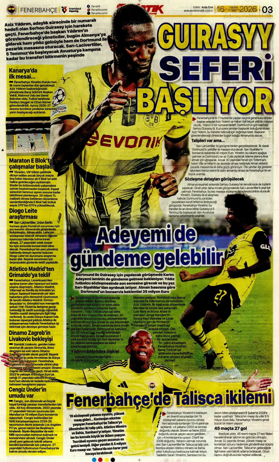 Aziz Yıldırım yönetimi ilk bileti kesti: "Kendine kulüp bul" | Sporun manşetleri - 7