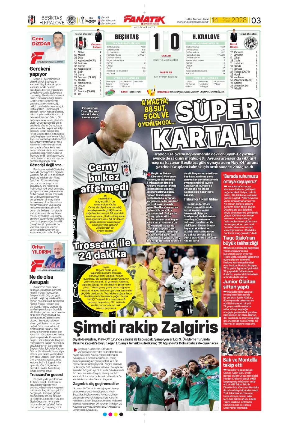 Orkun Kökçü'nün kankası Beşiktaş'a geliyor | Sporun manşetleri - 12