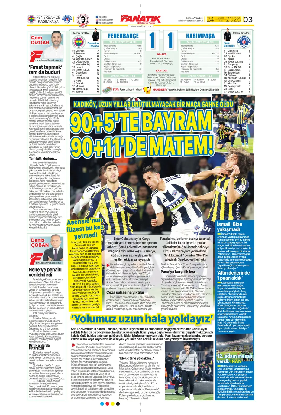 "Okan Buruk'tan bomba karar: Artık Osimhen'siz kalmayacak" | Sporun manşetleri - 21