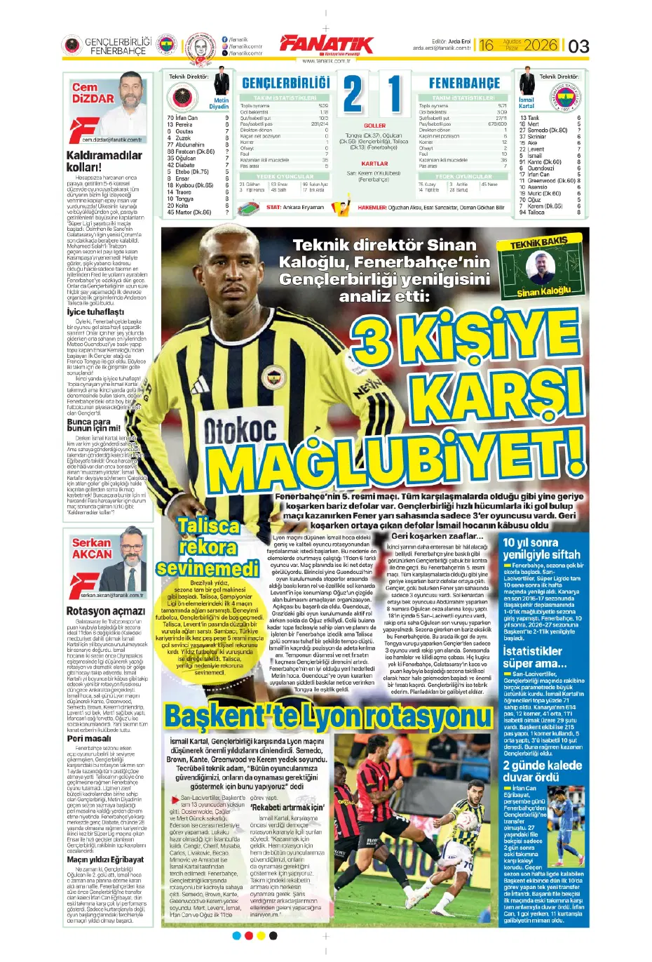 Jorge Mendes devreye girdi, Fenerbahçe'de flaş ayrılık adım adım geliyor | Sporun manşetleri - 11