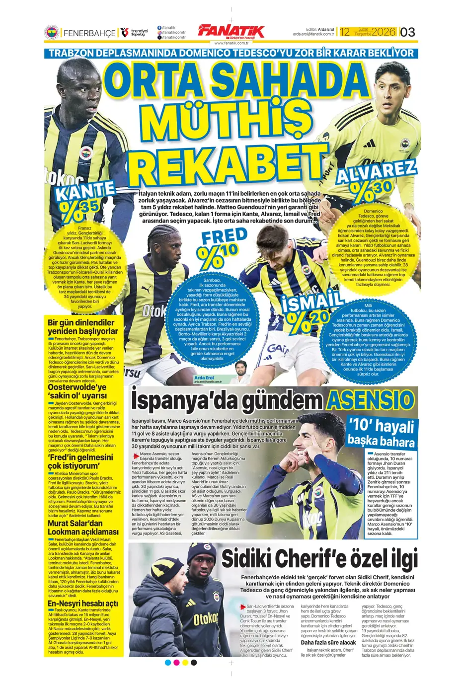 "En-Nesyri, Al-Ittihad'da tarihe geçti" | Sporun manşetleri - 23