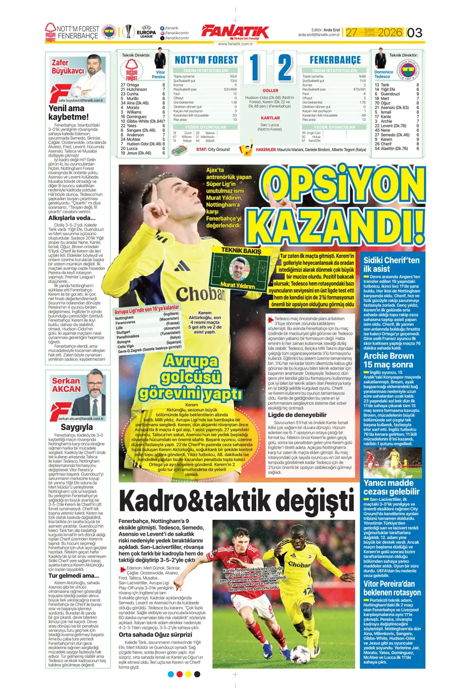 "Osimhen için müthiş iddia!" | Sporun manşetleri - 22 "Osimhen için müthiş iddia!" | Sporun manşetleri - 22