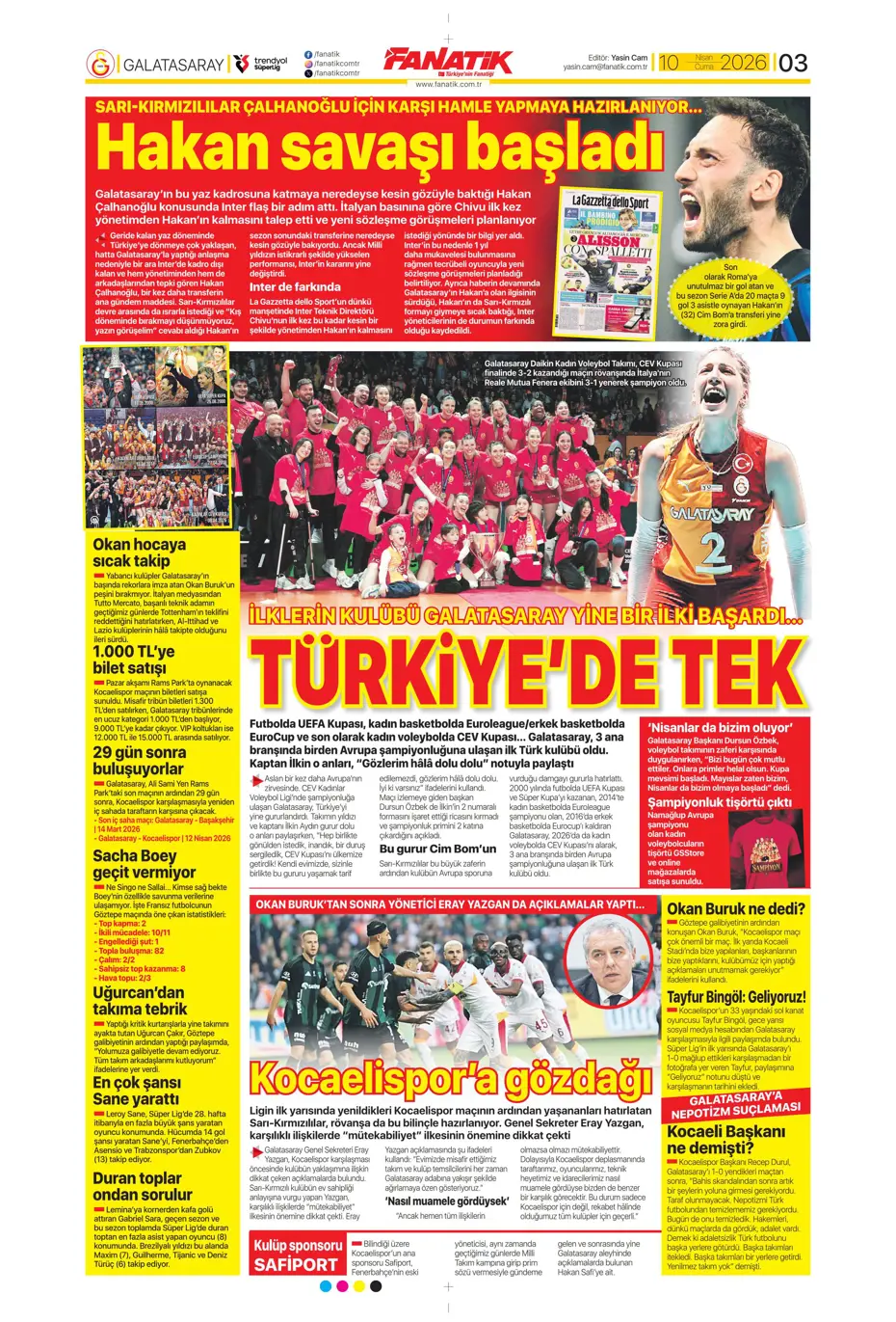 Van Dijk için görüşmeler başlıyor | Sporun manşetleri - 19
