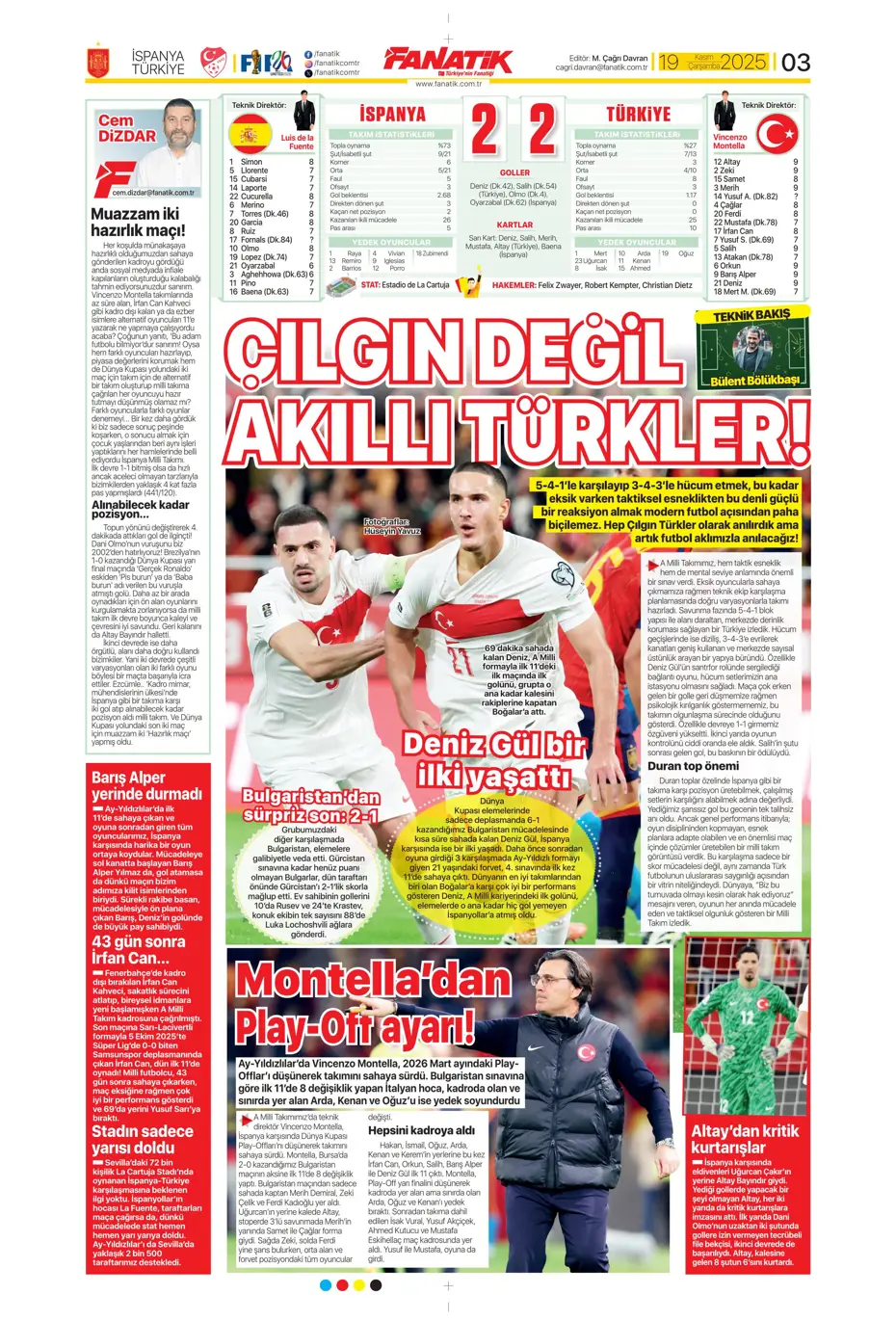 "Bizim Çocuklar Boğa'yı şişledi" | Sporun manşetleri - 29