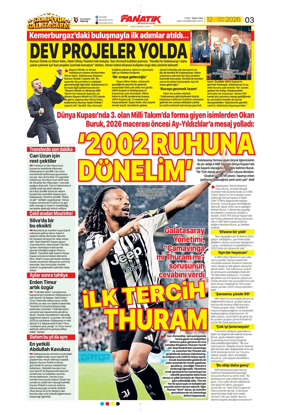 Salah'tan Fenerbahçe'ye yanıt geldi | Sporun manşetleri - 17
