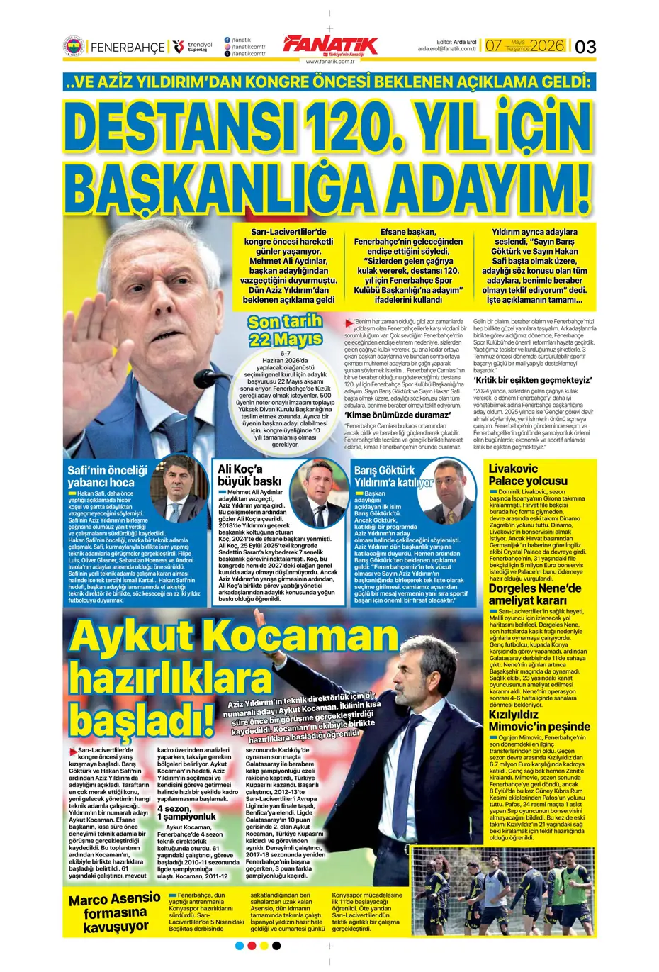 İşte Hakan Safi'nin teknik direktör adayları | Sporun manşetleri  - 16