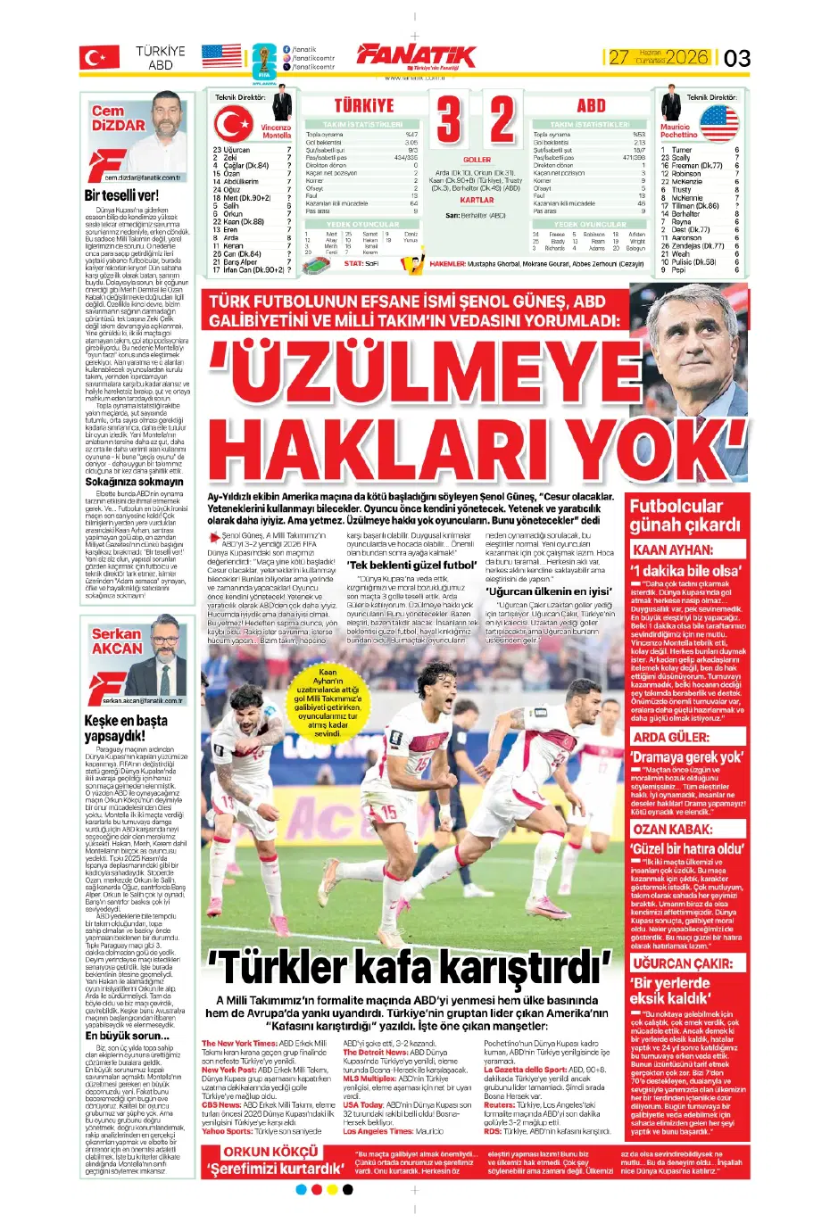 "Fenerbahçe'den bomba hamle: Oyarzabal" | Sporun manşetleri - 22