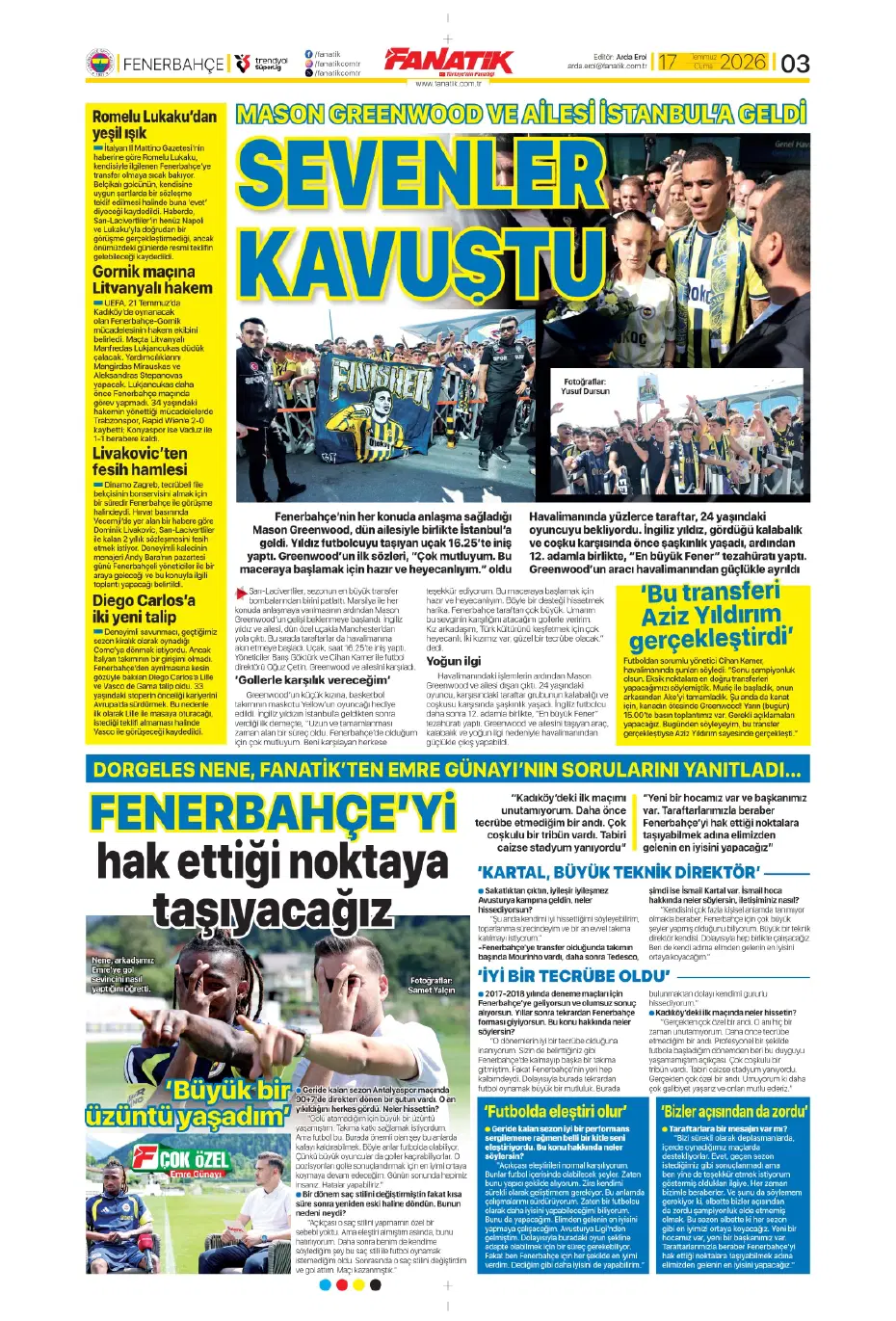 Fenerbahçe'den yılın sürprizi: Paul Onuachu | Sporun manşetleri - 9