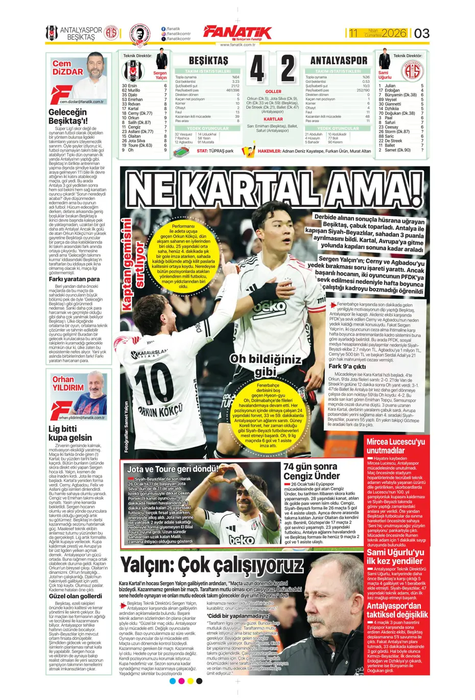 "Devler Osimhen için sırada" | Sporun manşetleri - 31