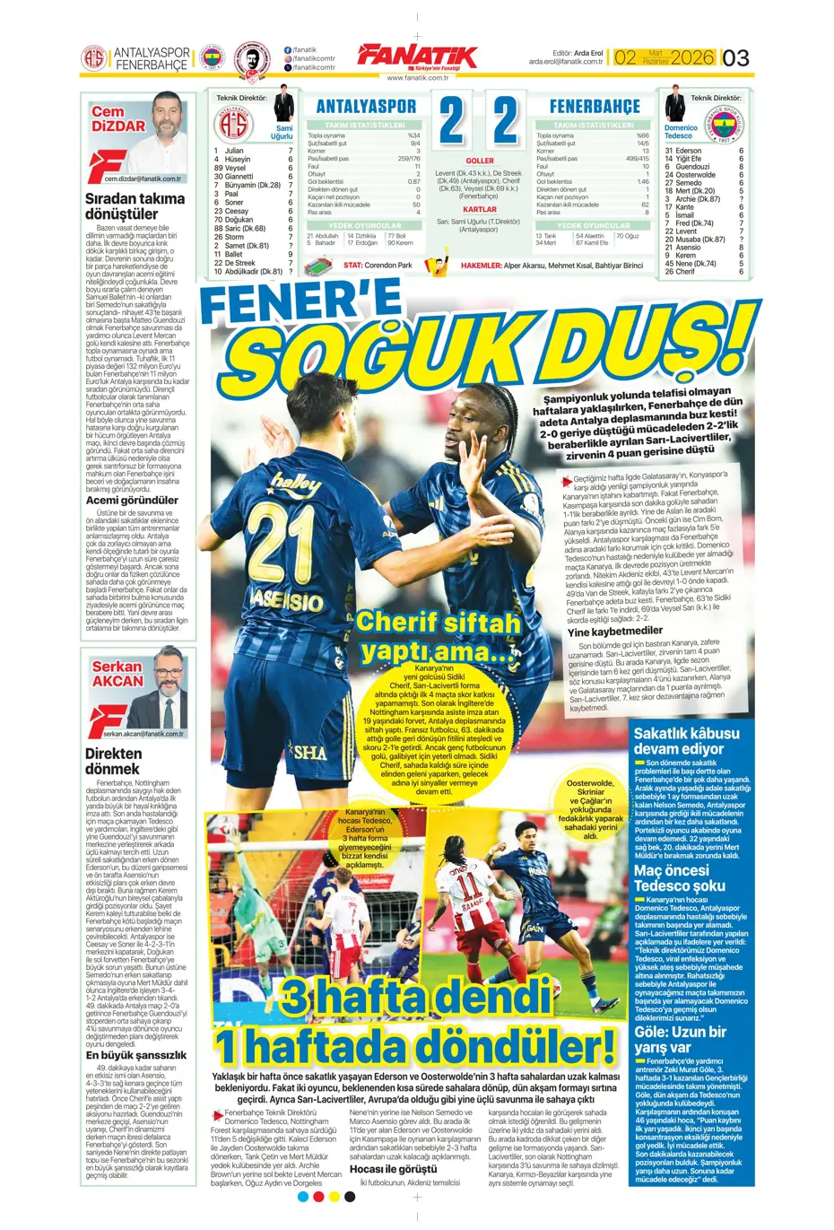 "Galatasaray'dan daha şimdiden Sacha Boey'la ilgili karar çıktı" | Sporun manşetleri - 28