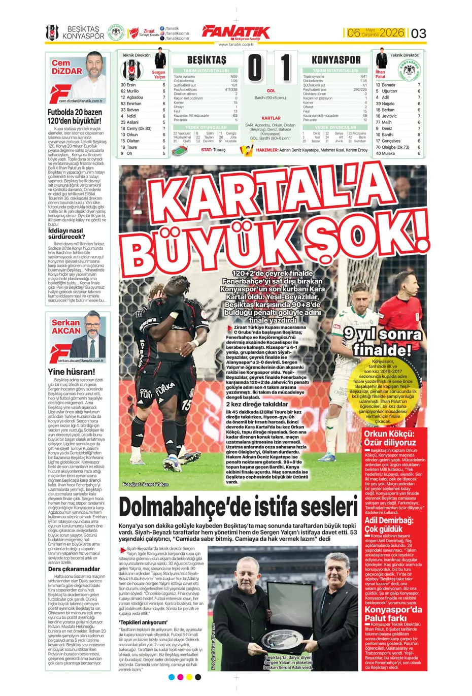 Sadettin Saran giderayak 3 yıldızı Fenerbahçe'ye kazandırıyor | Sporun manşetleri - 23 Sadettin Saran giderayak 3 yıldızı Fenerbahçe'ye kazandırıyor | Sporun manşetleri - 23
