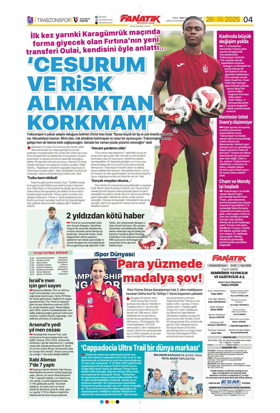 "Volkan Demirel'den Fenerbahçe'ye cevap" | Sporun manşetleri - 29