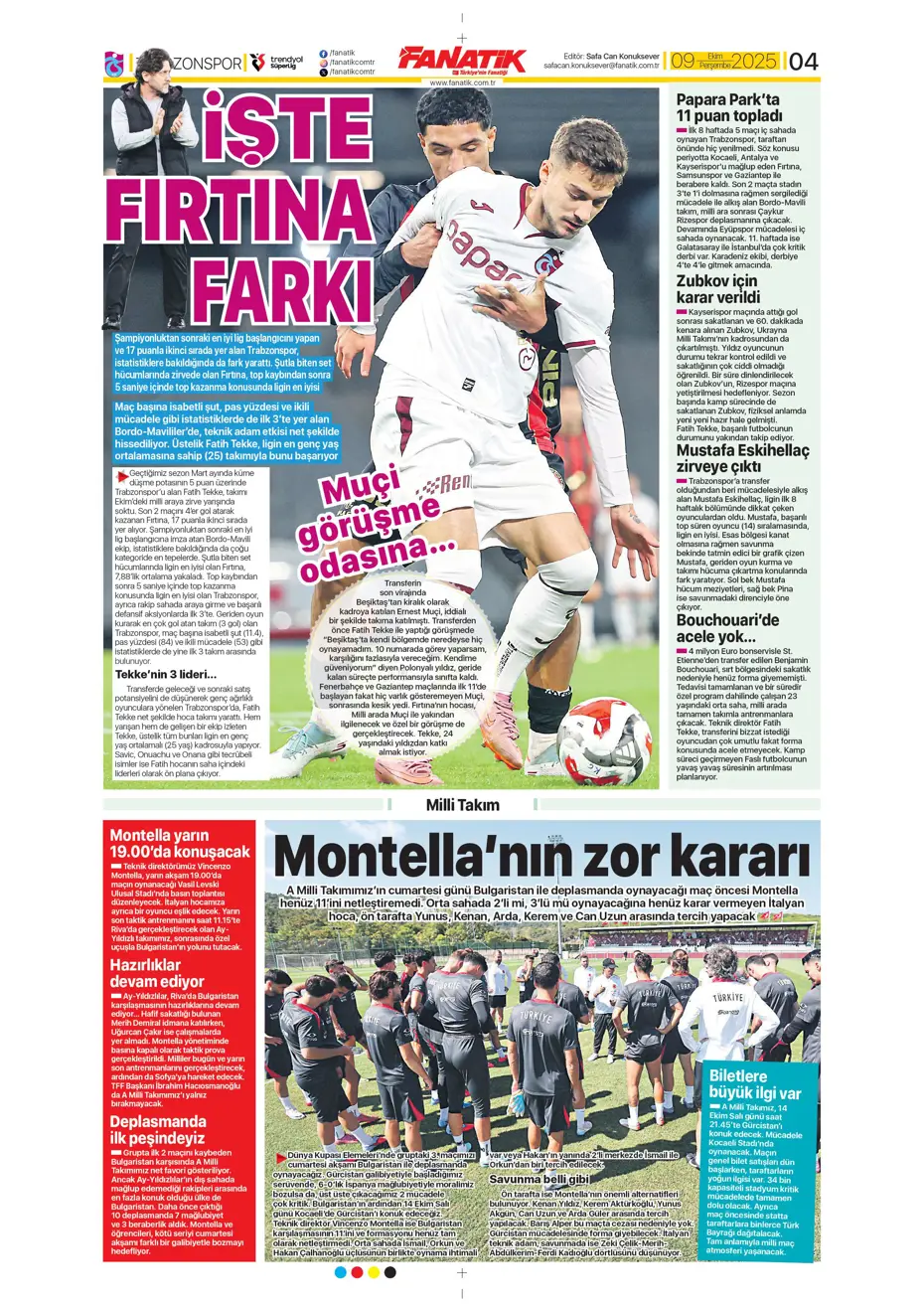 "Fenerbahçe, Tedesco'yla ilgili kararını verdi" | Sporun manşetleri - 29