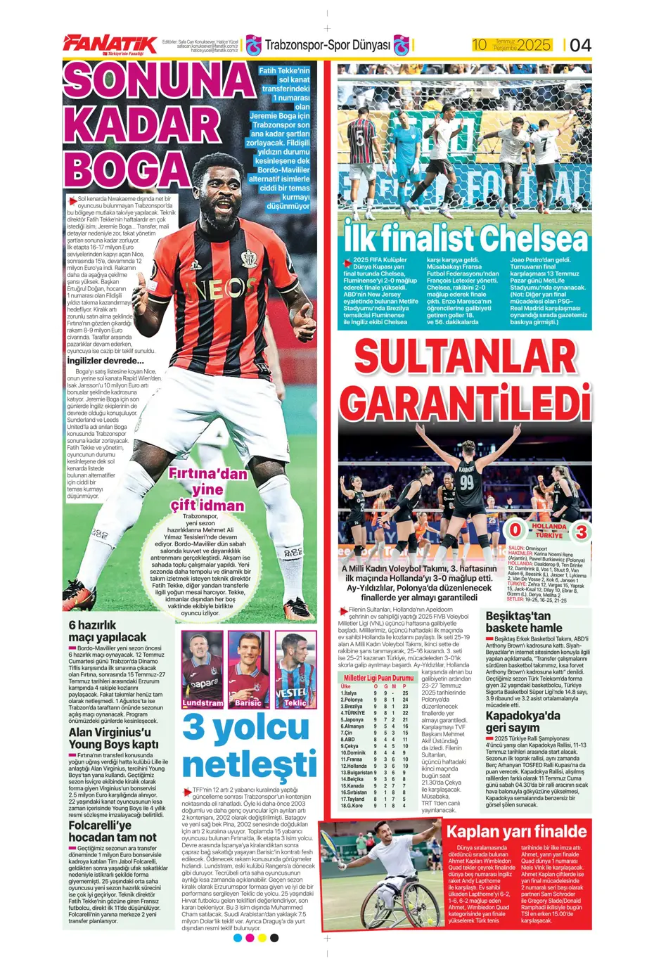 "Fenerbahçe'den Kerem Aktürkoğlu bombası" | Sporun manşetleri - 25