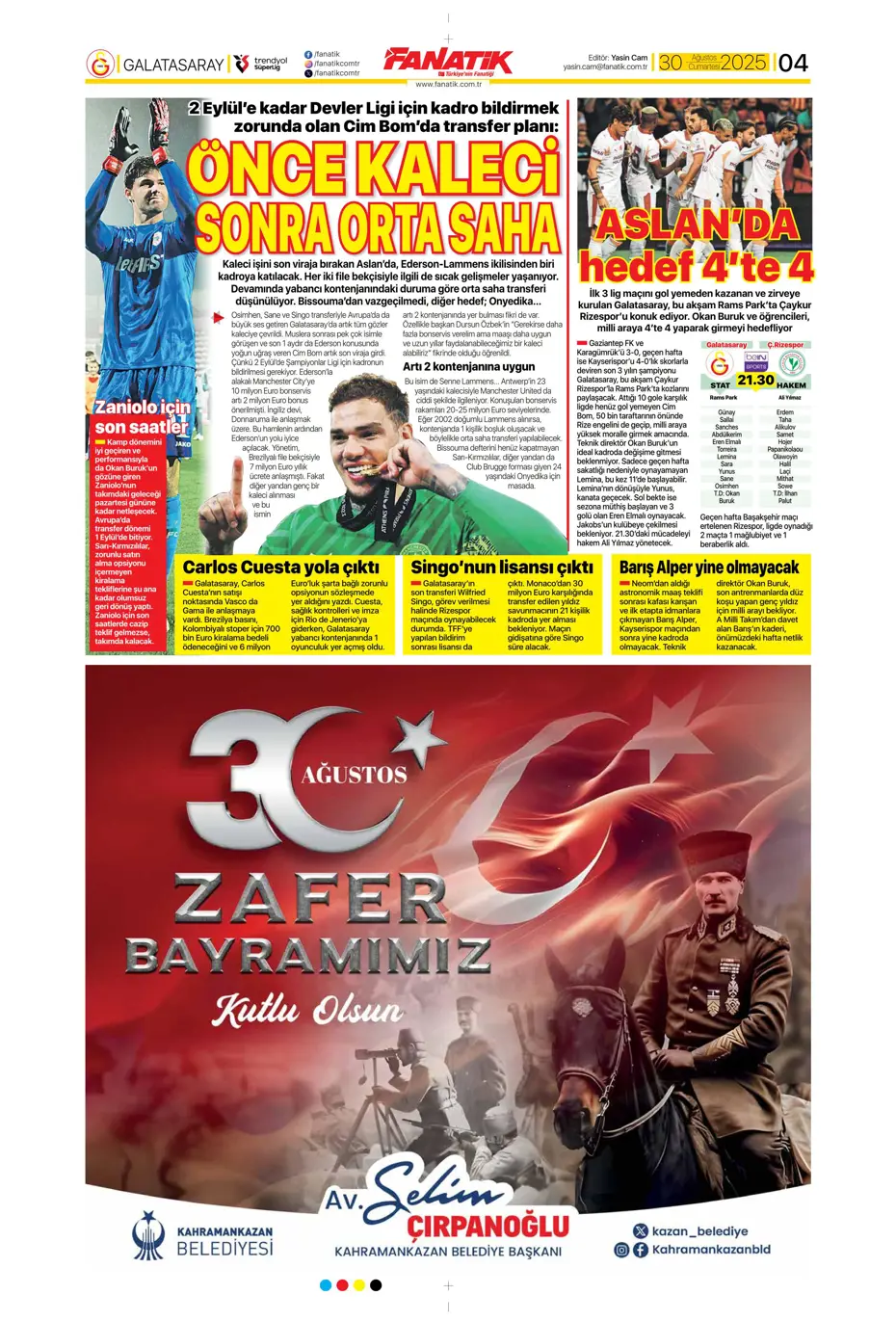"Jose Mourinho'nun yerine 4 aday" | Sporun manşetleri - 28