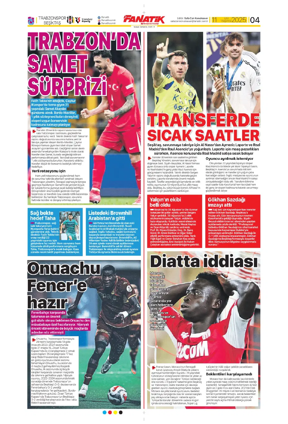 "Laporte ile mutlu son" | Sporun manşetleri - 23