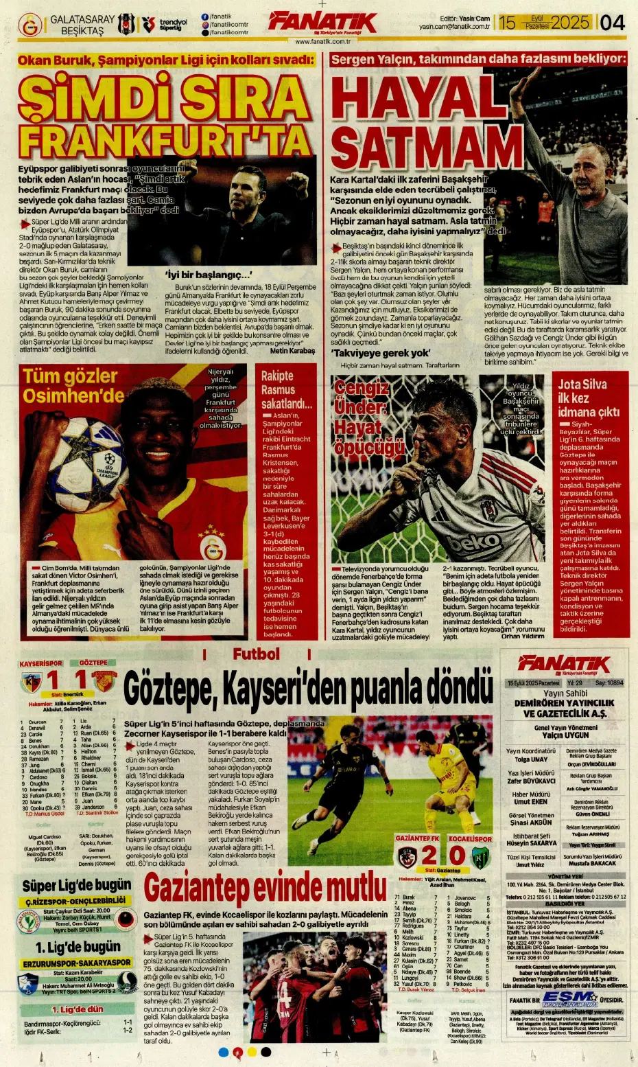 "Galatasaray'da Leroy Sane sıkıntısı" | Sporun manşetleri - 24