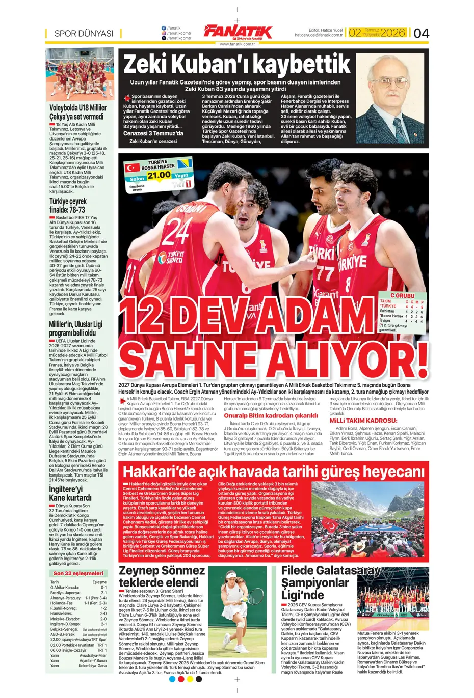 Fenerbahçe'den şok Malang Sarr kararı! Anlaşma sağlanmışken yüz çevrildi | Sporun manşetleri - 16 Fenerbahçe'den şok Malang Sarr kararı! Anlaşma sağlanmışken yüz çevrildi | Sporun manşetleri - 16