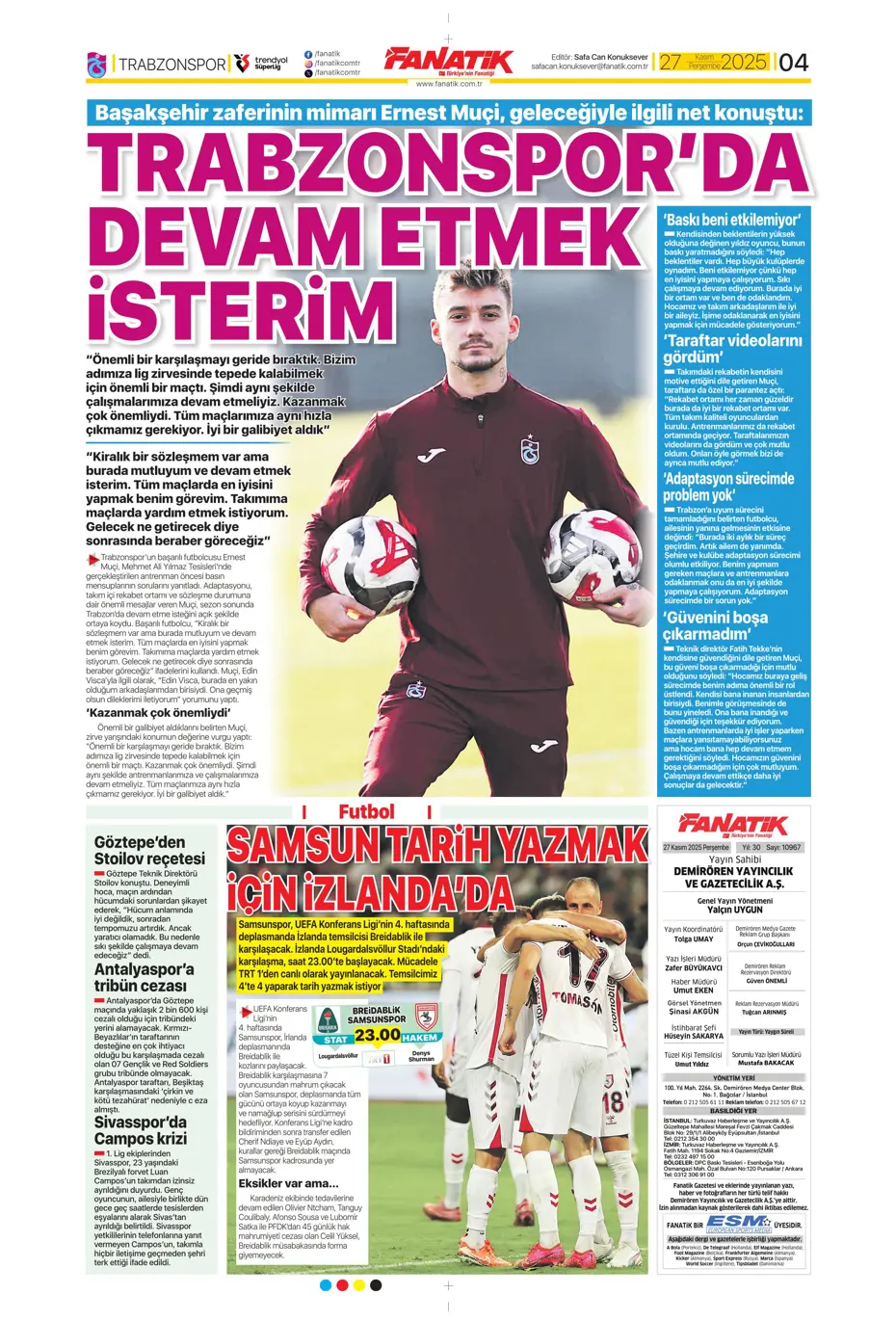 "Galatasaray'ı FIFA virüsü sardı" | Sporun manşetleri - 28