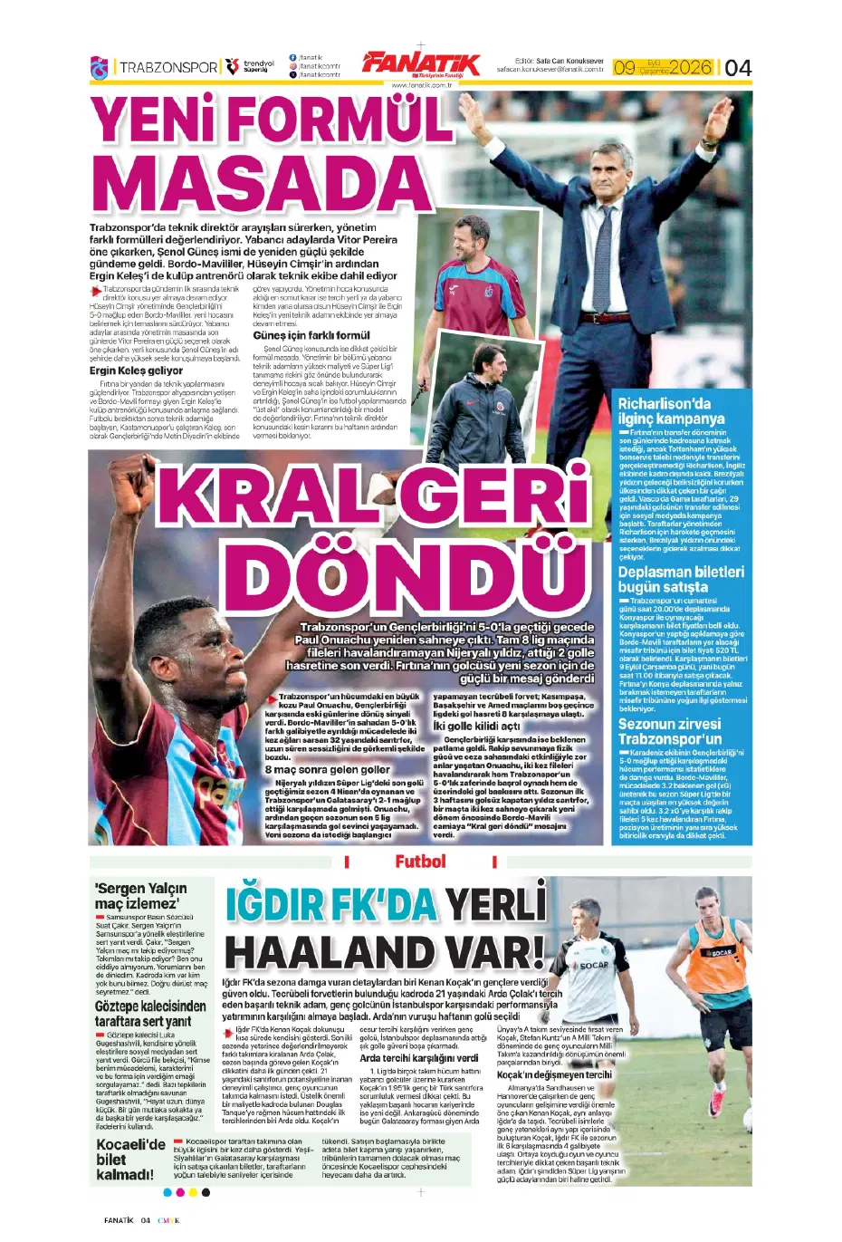 Ve Galatasaray'da anlaşma tamam, 4 yıllık imza: Resmi açıklama an meselesi | Sporun manşetleri - 19 Ve Galatasaray'da anlaşma tamam, 4 yıllık imza: Resmi açıklama an meselesi | Sporun manşetleri - 19