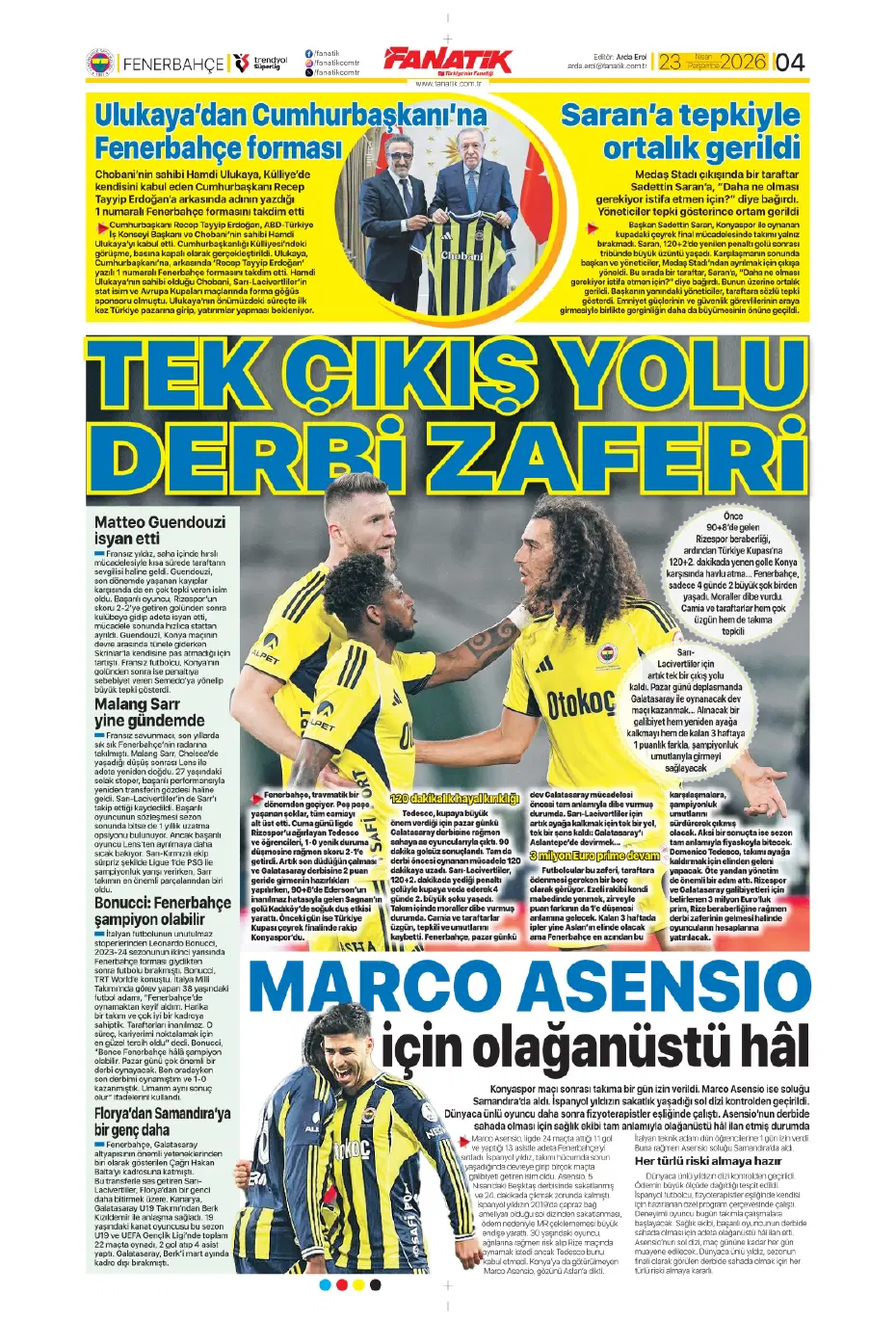 "Koopmeiners Galatasaray'a doğru" | Sporun manşetleri - 15