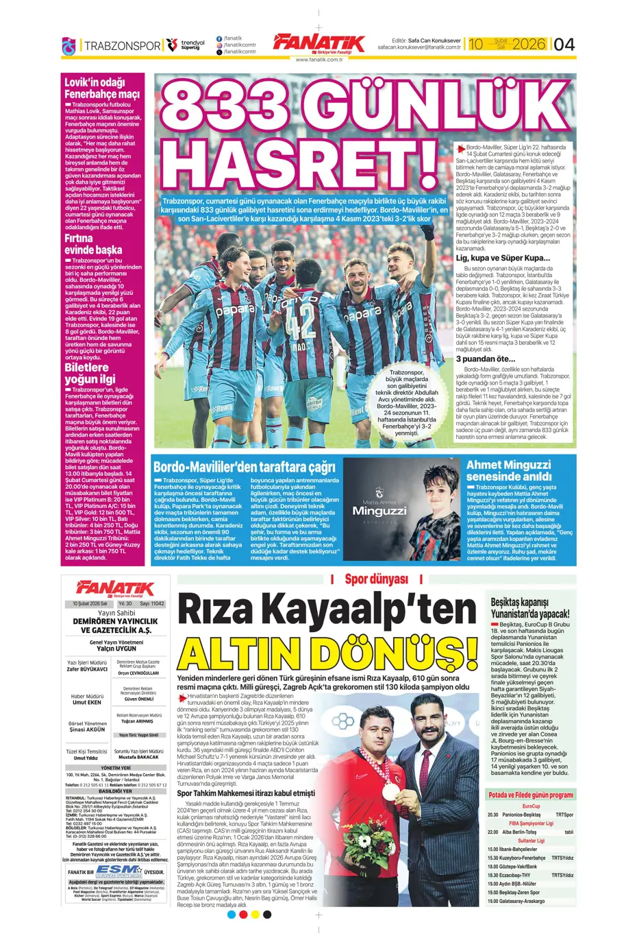 "Victor Osimhen'le ilgili bomba iddia" | Sporun manşetleri - 26 "Victor Osimhen'le ilgili bomba iddia" | Sporun manşetleri - 26