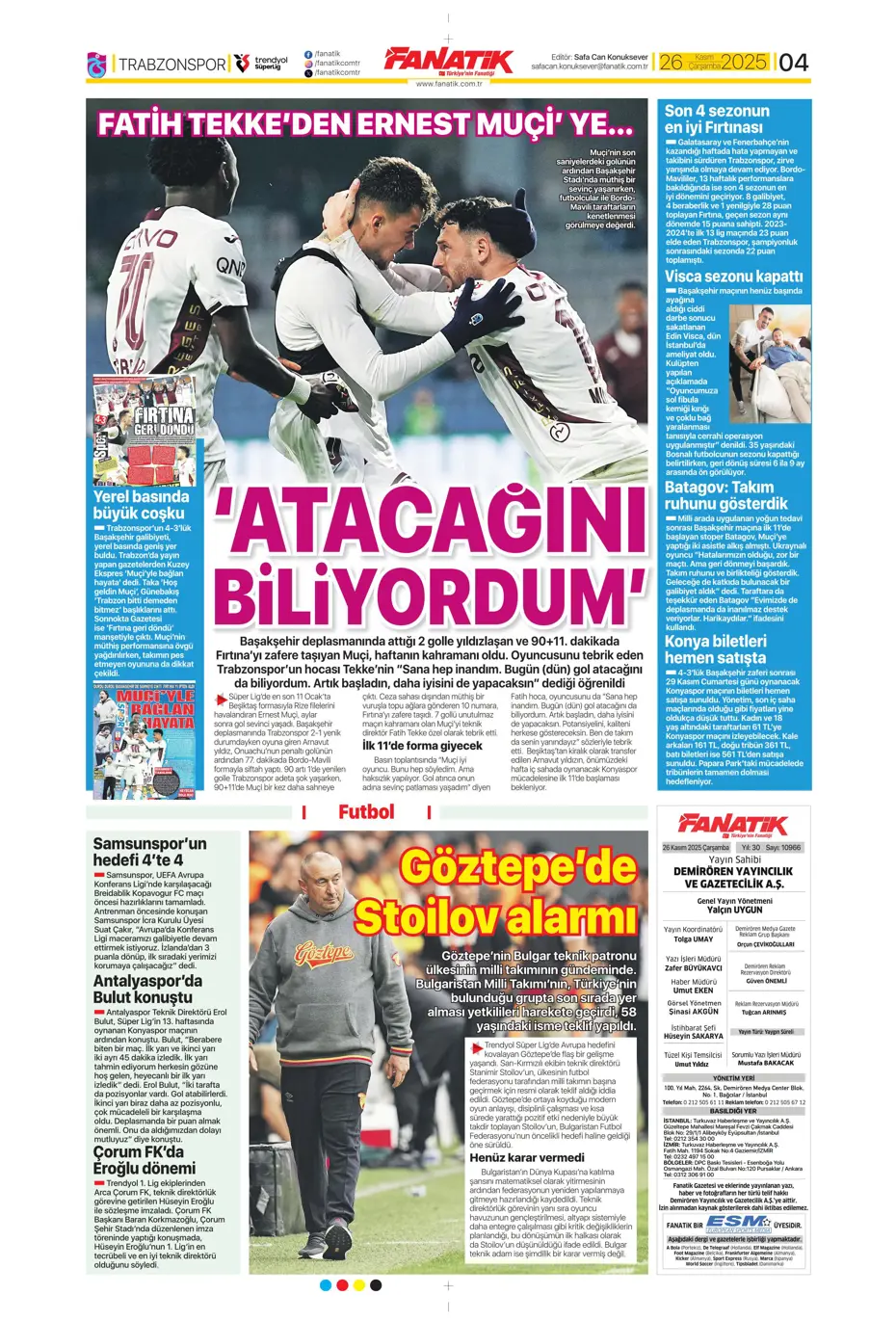 "Galatasaray Şampiyonlar Ligi'nde sakata geldi" | Sporun manşetleri - 30