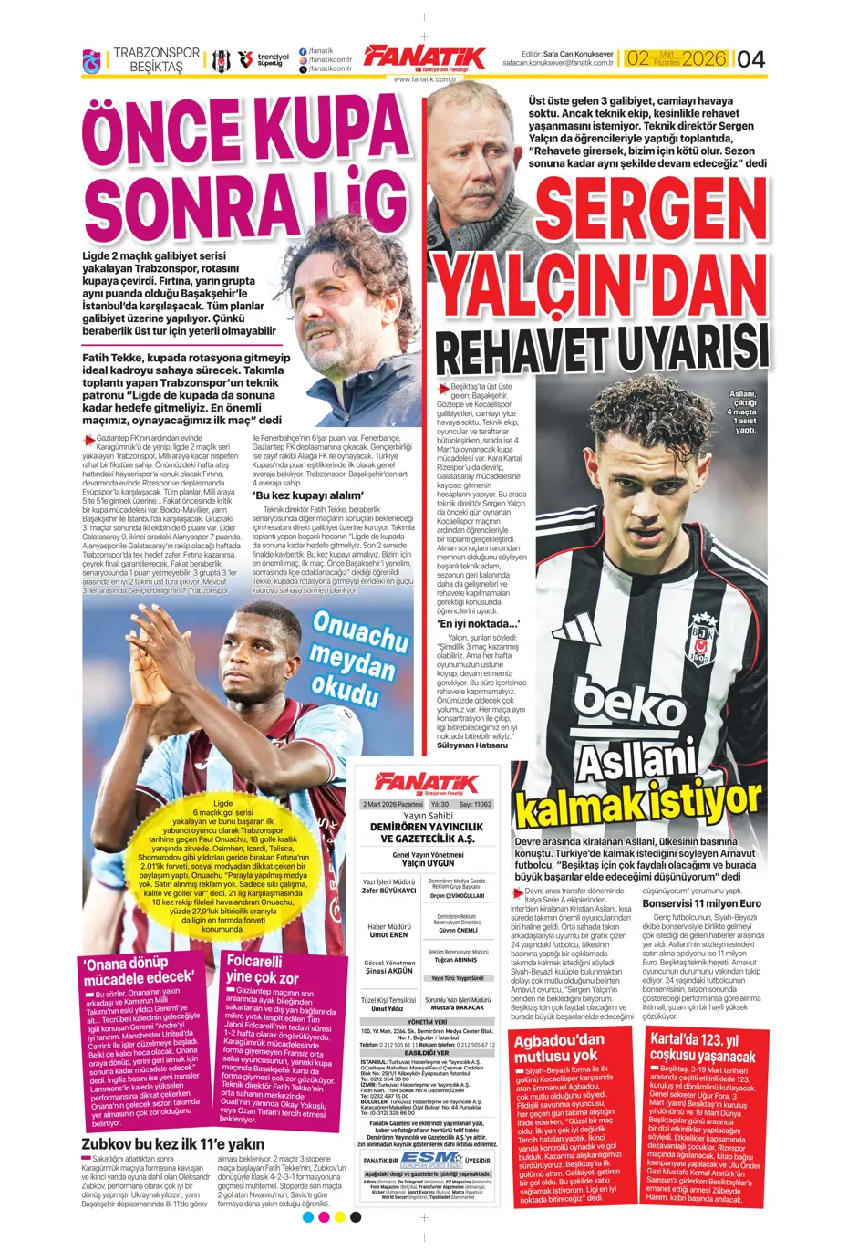 "Galatasaray'dan daha şimdiden Sacha Boey'la ilgili karar çıktı" | Sporun manşetleri - 26