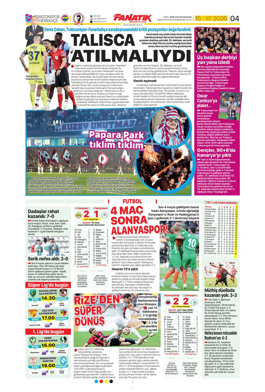 "Eyvah! Galatasaray'da Yunus Akgün endişesi" | Sporun manşetleri - 27 "Eyvah! Galatasaray'da Yunus Akgün endişesi" | Sporun manşetleri - 27