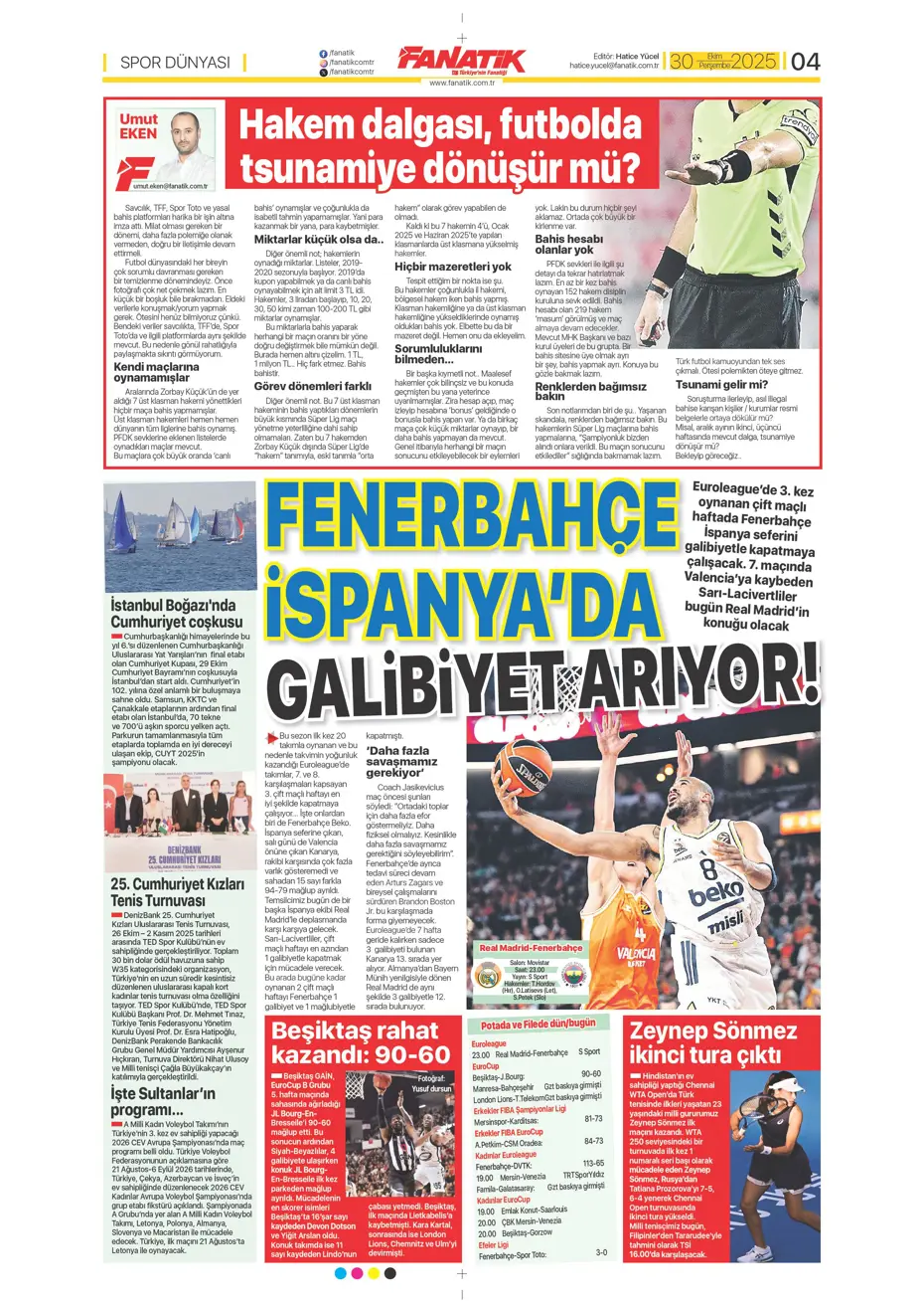 "Talisca teklife "Evet" dedi" | Sporun manşetleri - 28