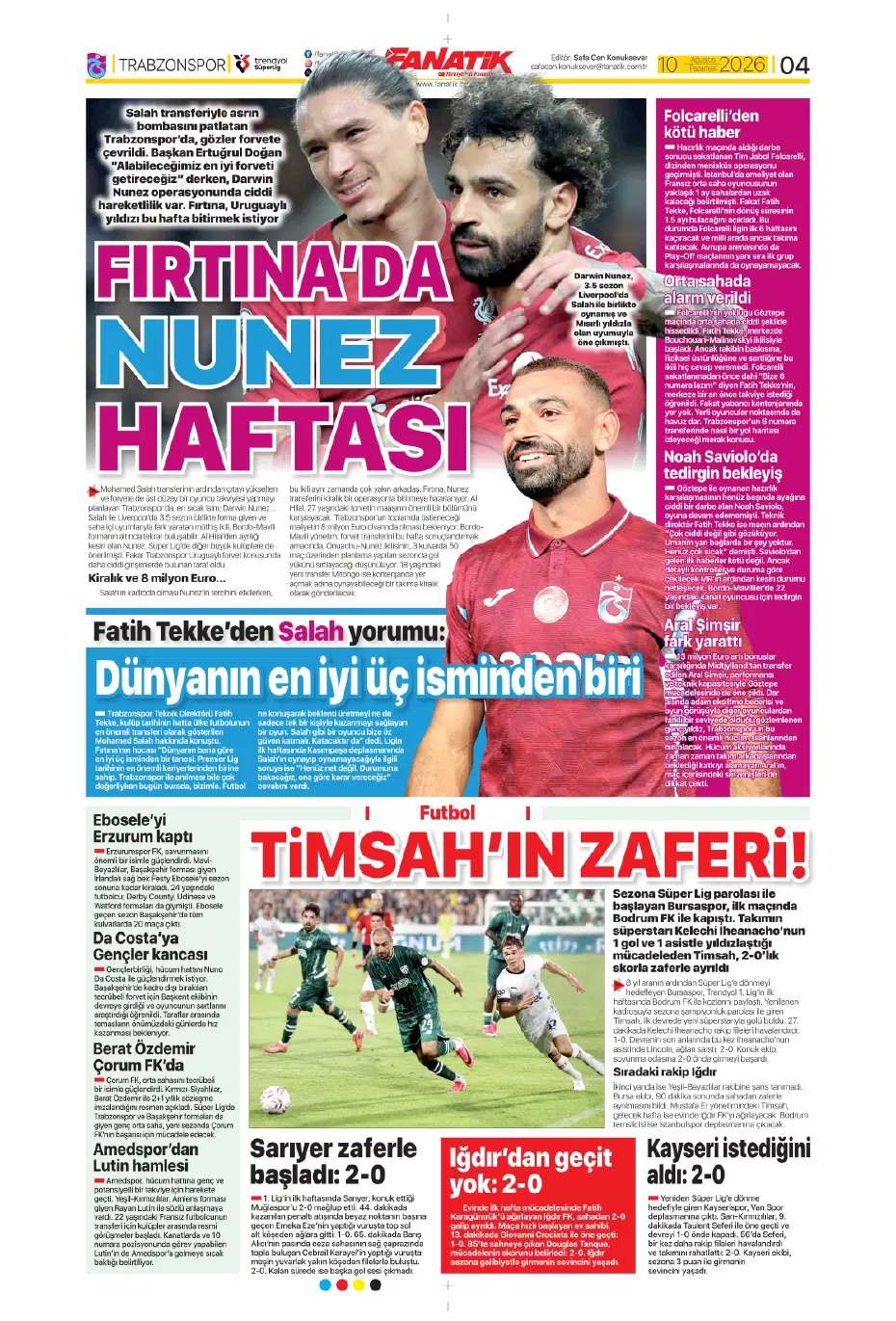 Fenerbahçe'den Mimovic takasıyla flaş transfer | Sporun manşetleri - 19